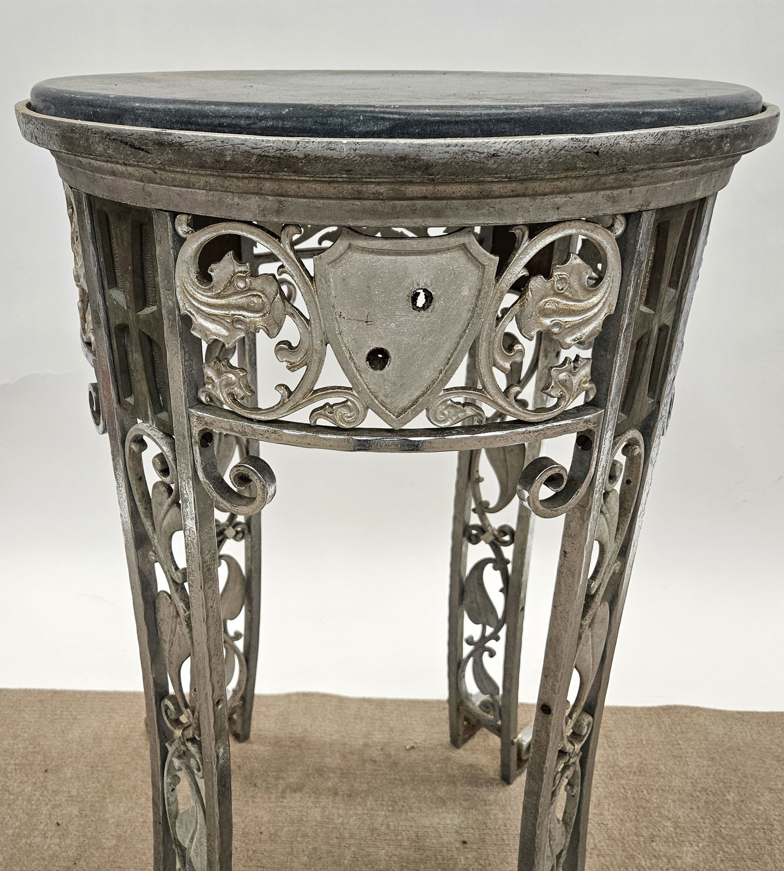 ARTS & CRAFTS STEEL TABOURET - 4