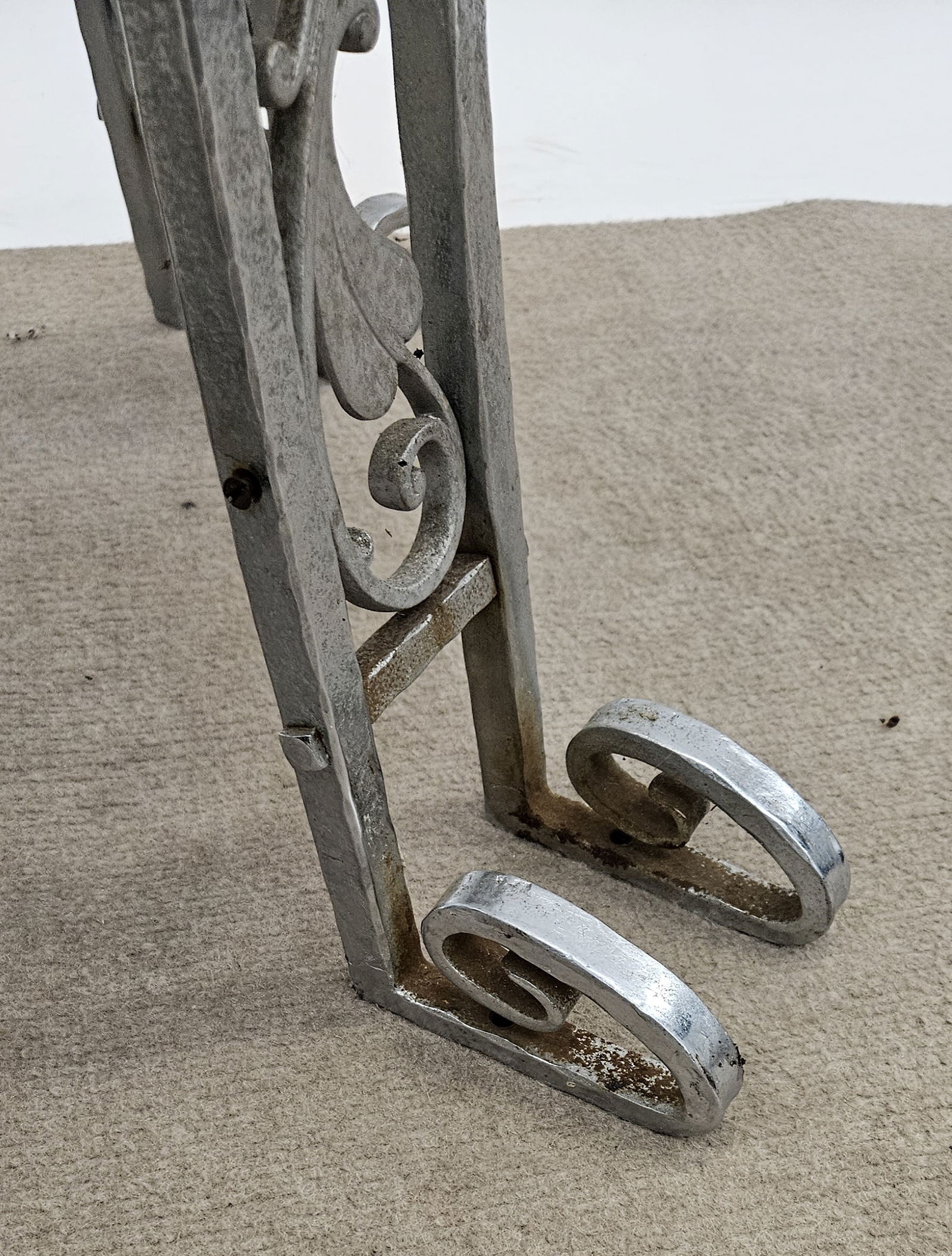 ARTS & CRAFTS STEEL TABOURET - 6