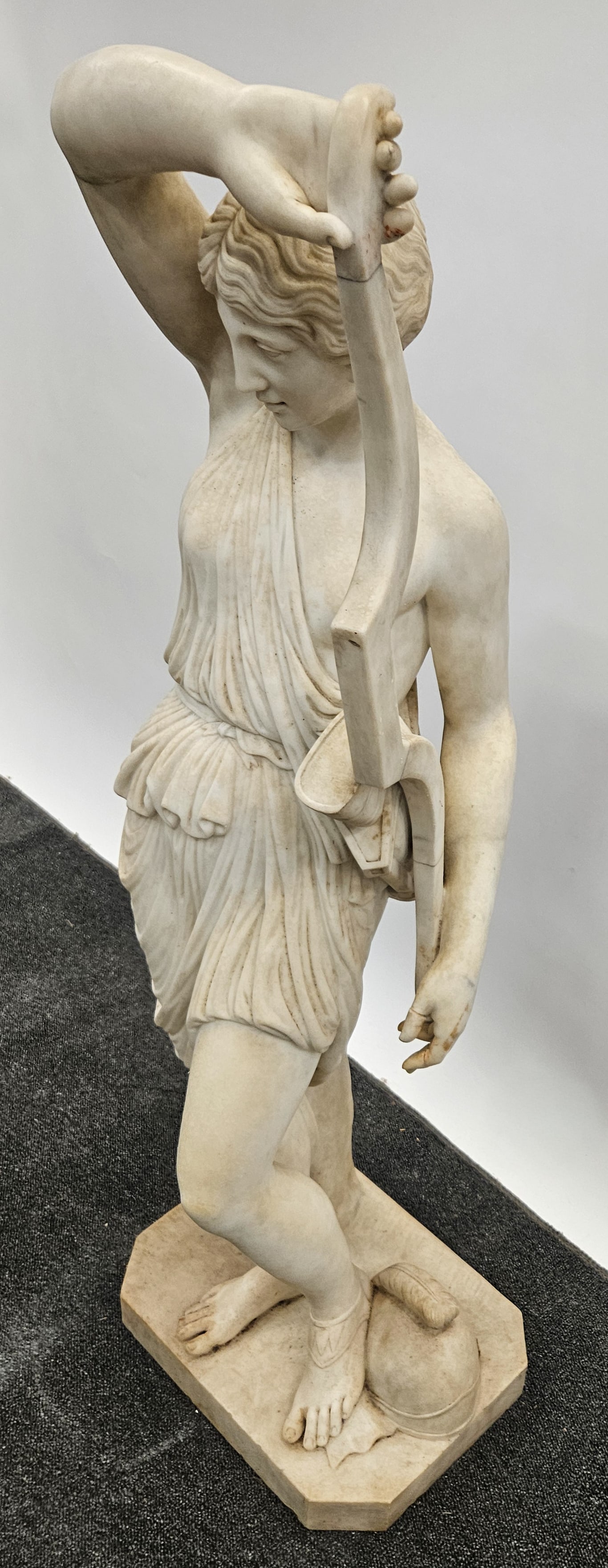 ANTIQUE MARBLE FIGURE - 4