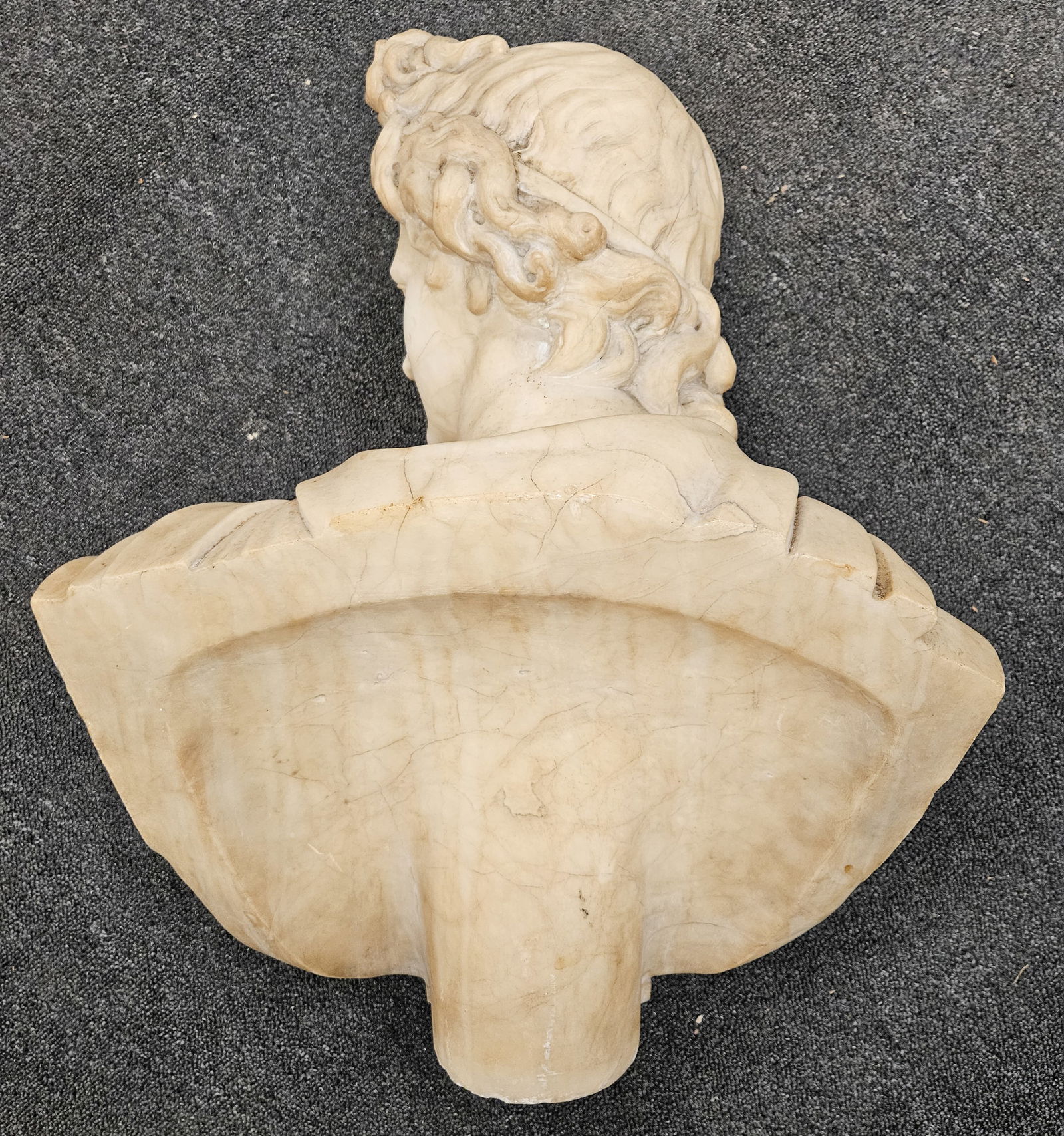 ANTIQUE MARBLE "APOLLO BELVEDERE" - 7