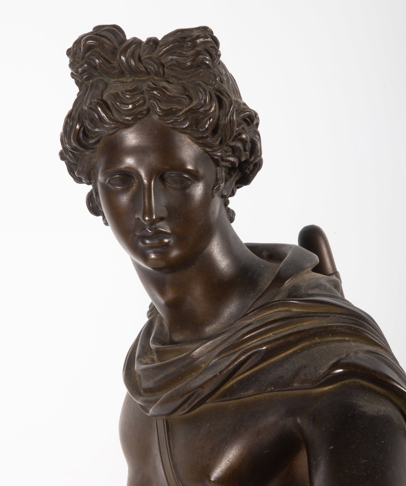 ANTIQUE BRONZE APOLLO - 3