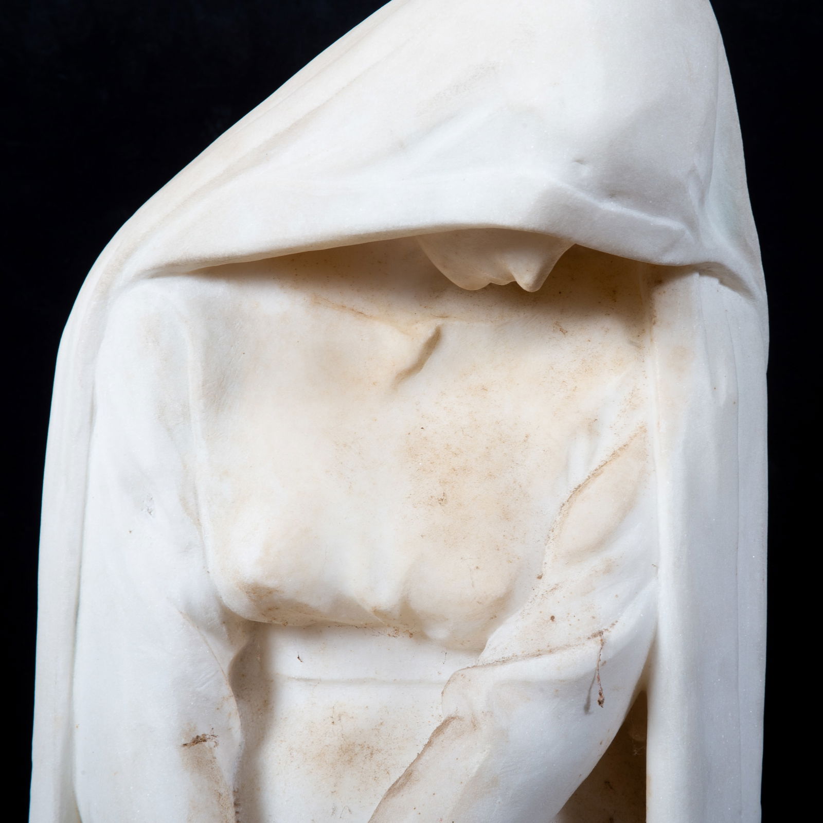 20TH CENTURY MARBLE FIGURE - 2
