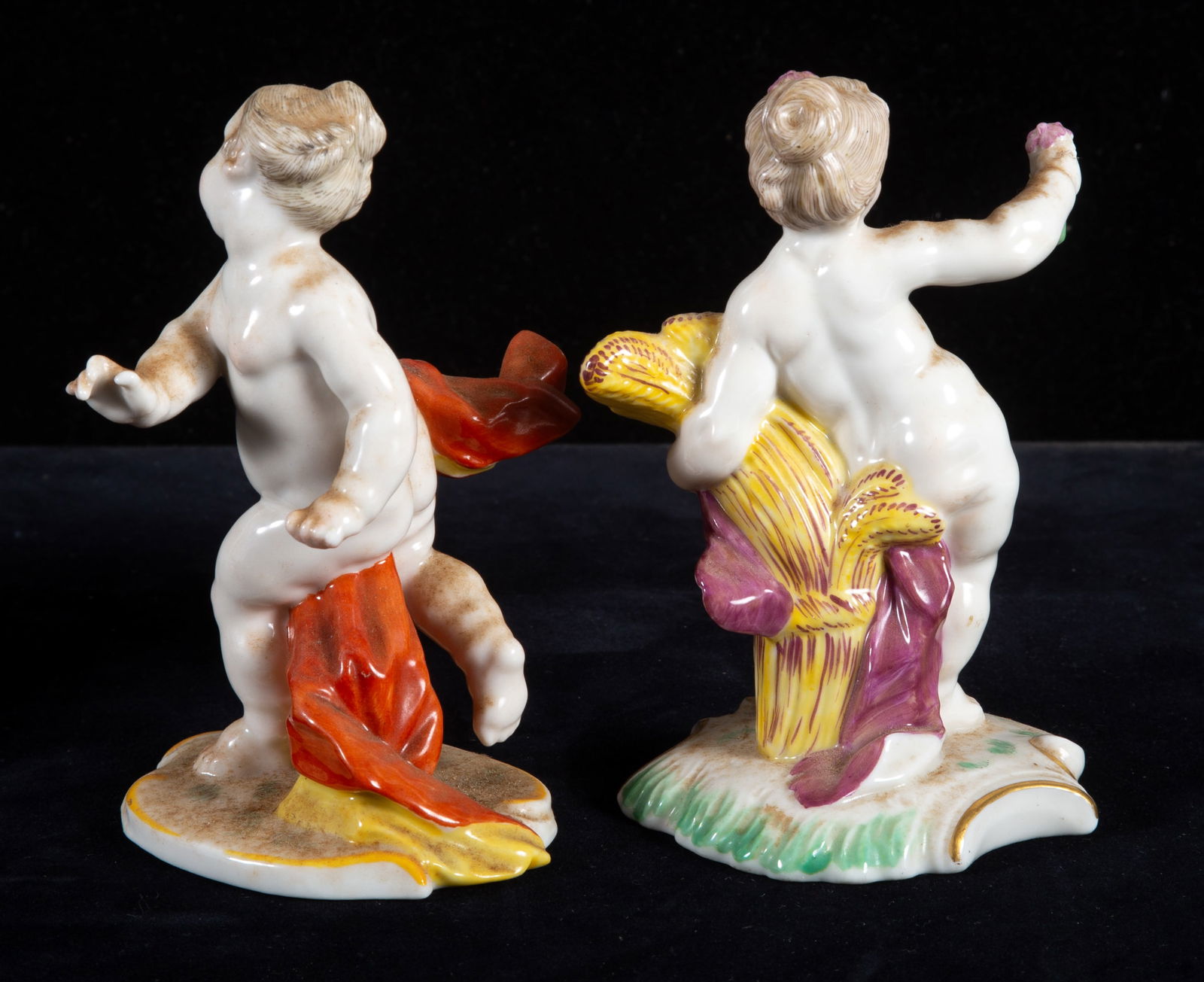 CLASSICAL PORCELAIN CHERUBS (4) - 3