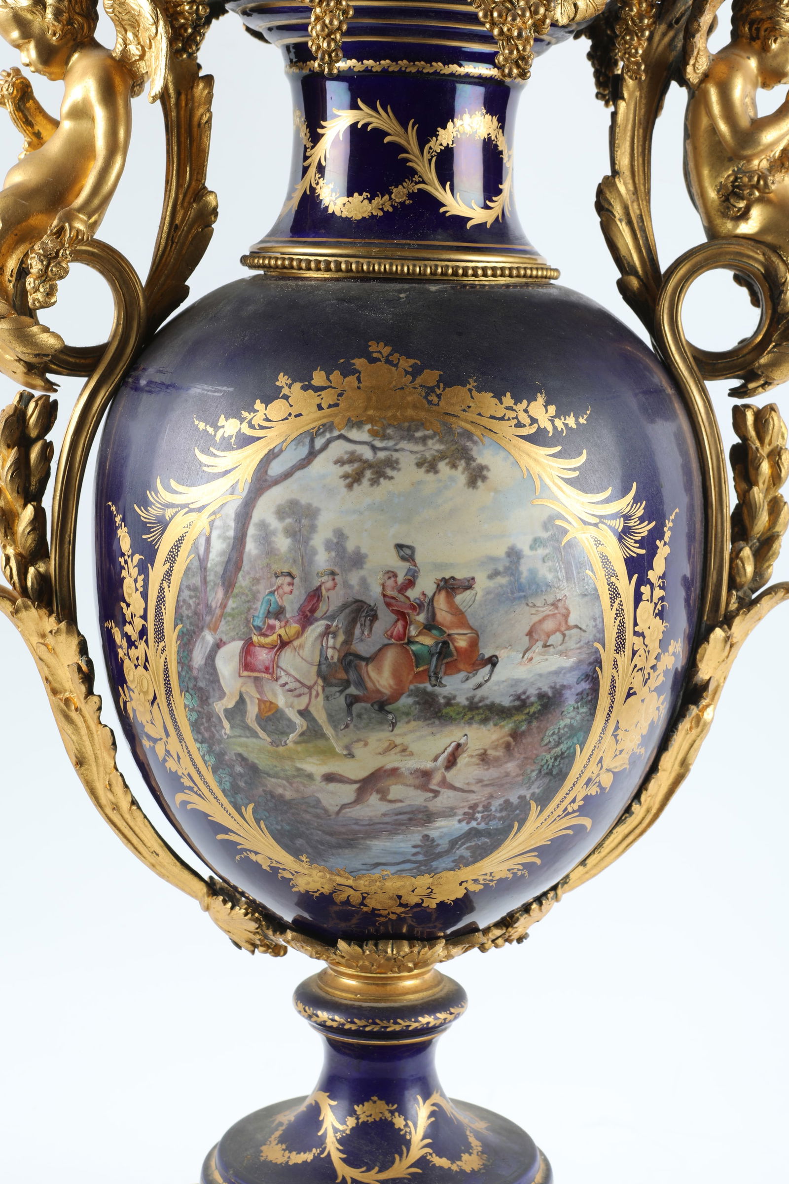 ANTIQUE SEVRES URN - 2