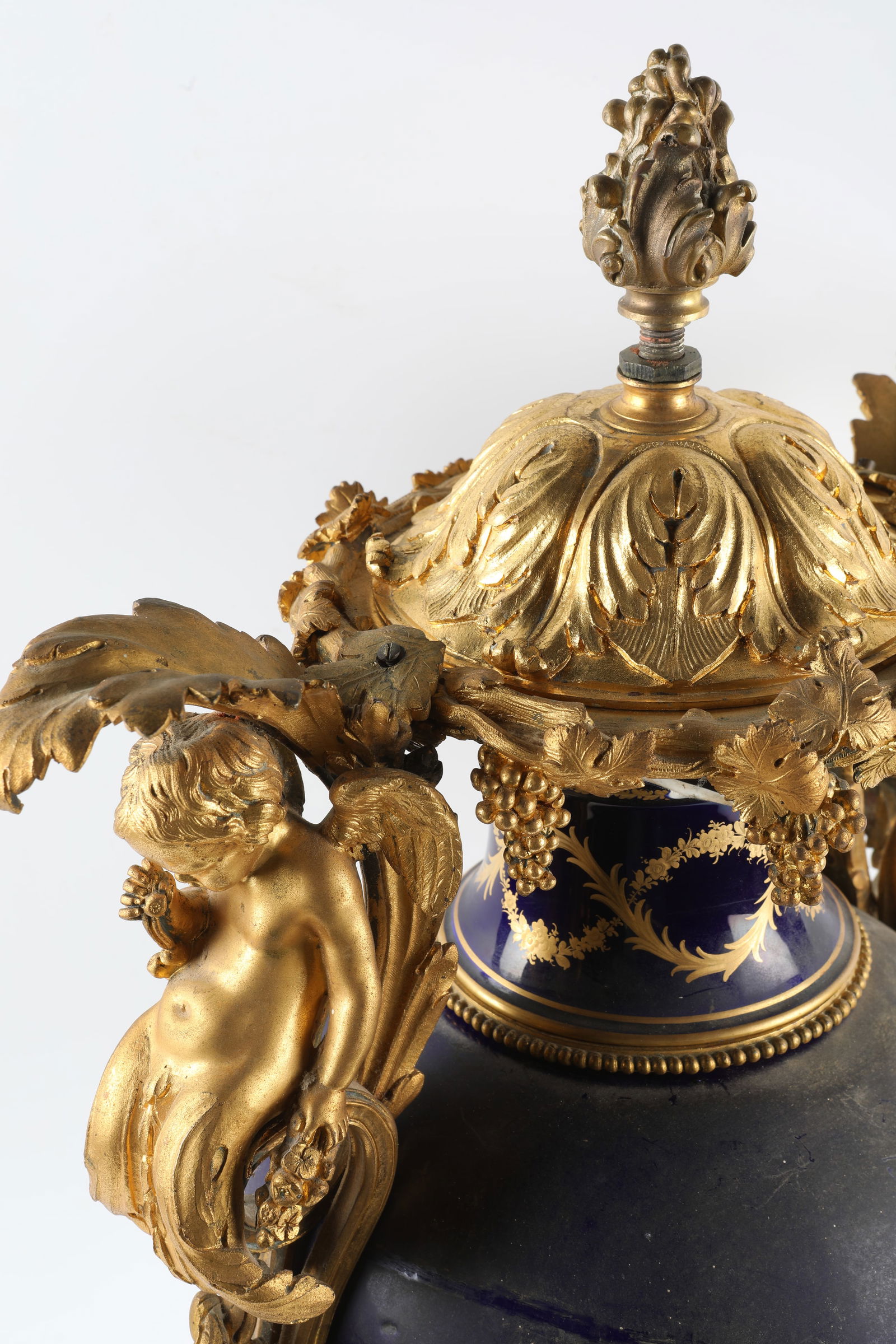 ANTIQUE SEVRES URN - 7