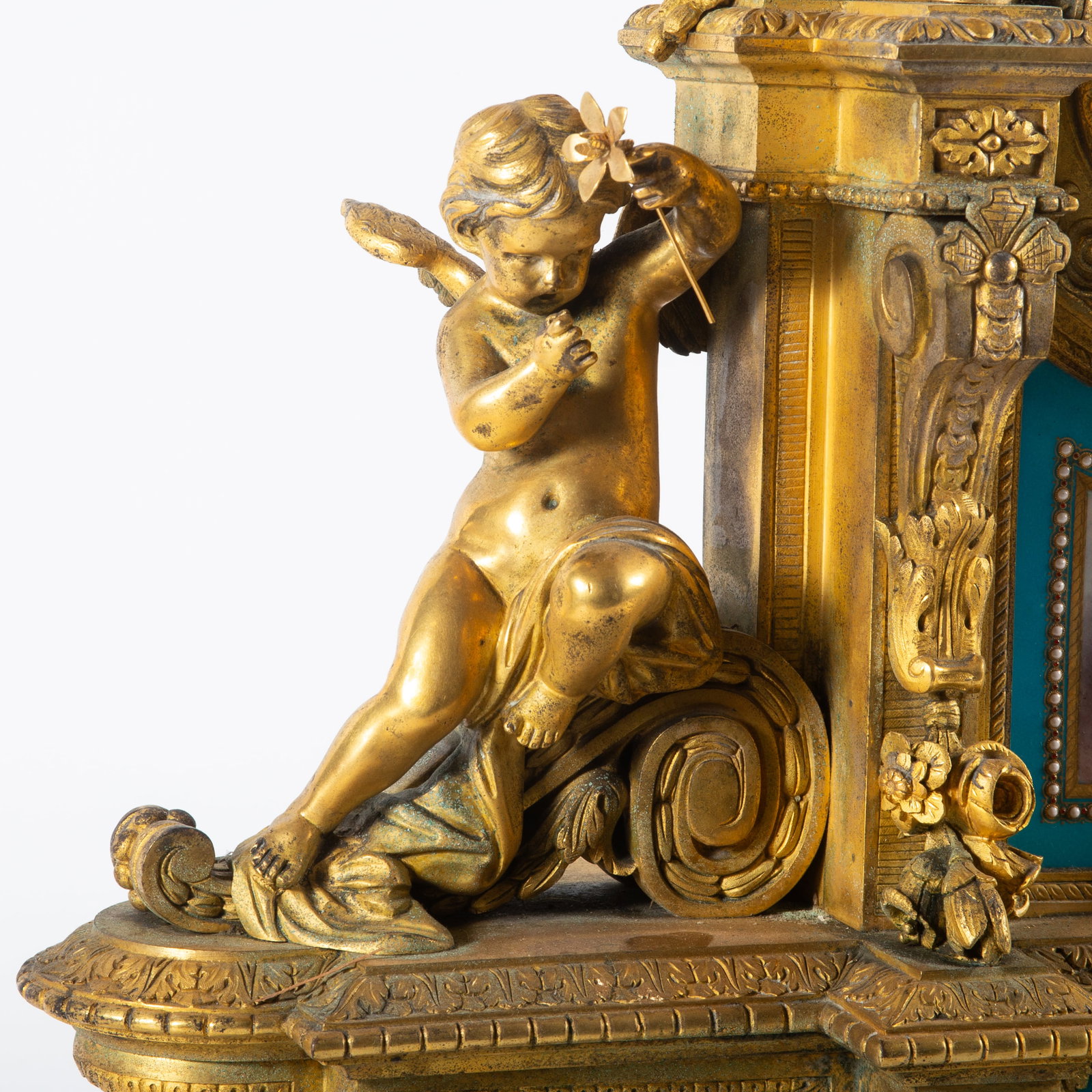 ANTIQUE FRENCH CLOCK - 3