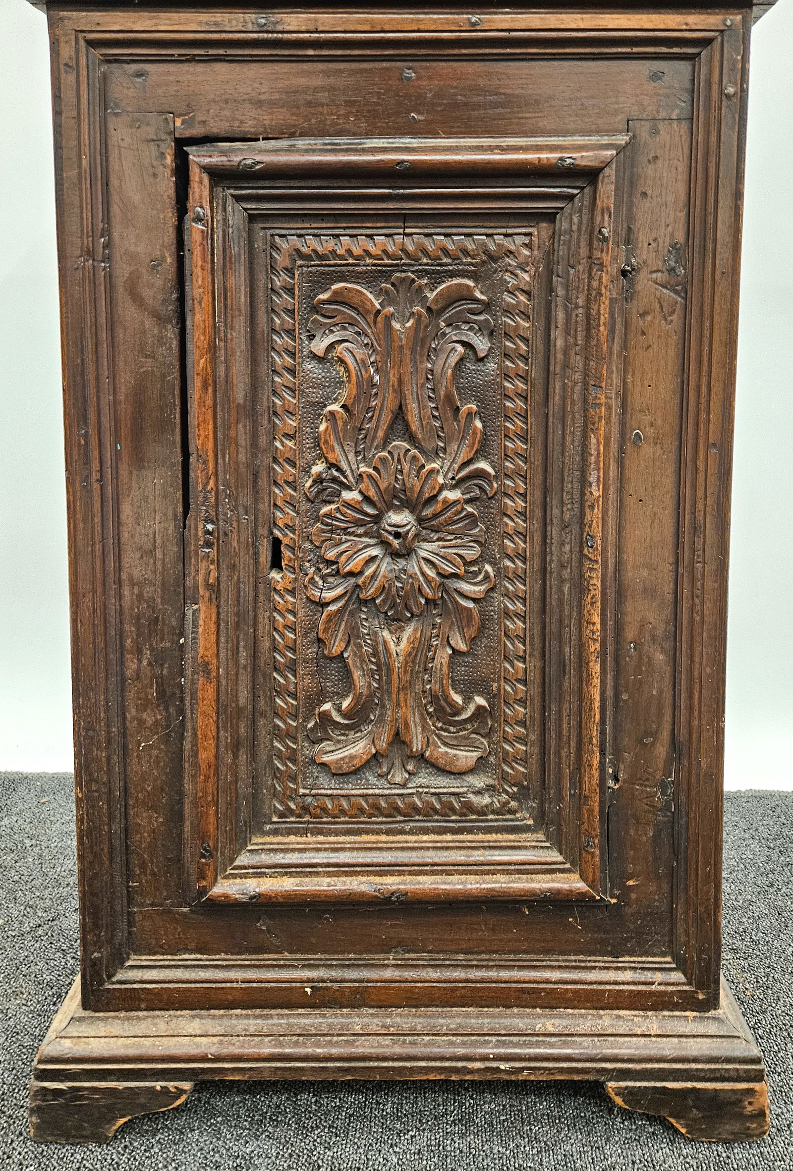 ANTIQUE OAK CABINET - 2