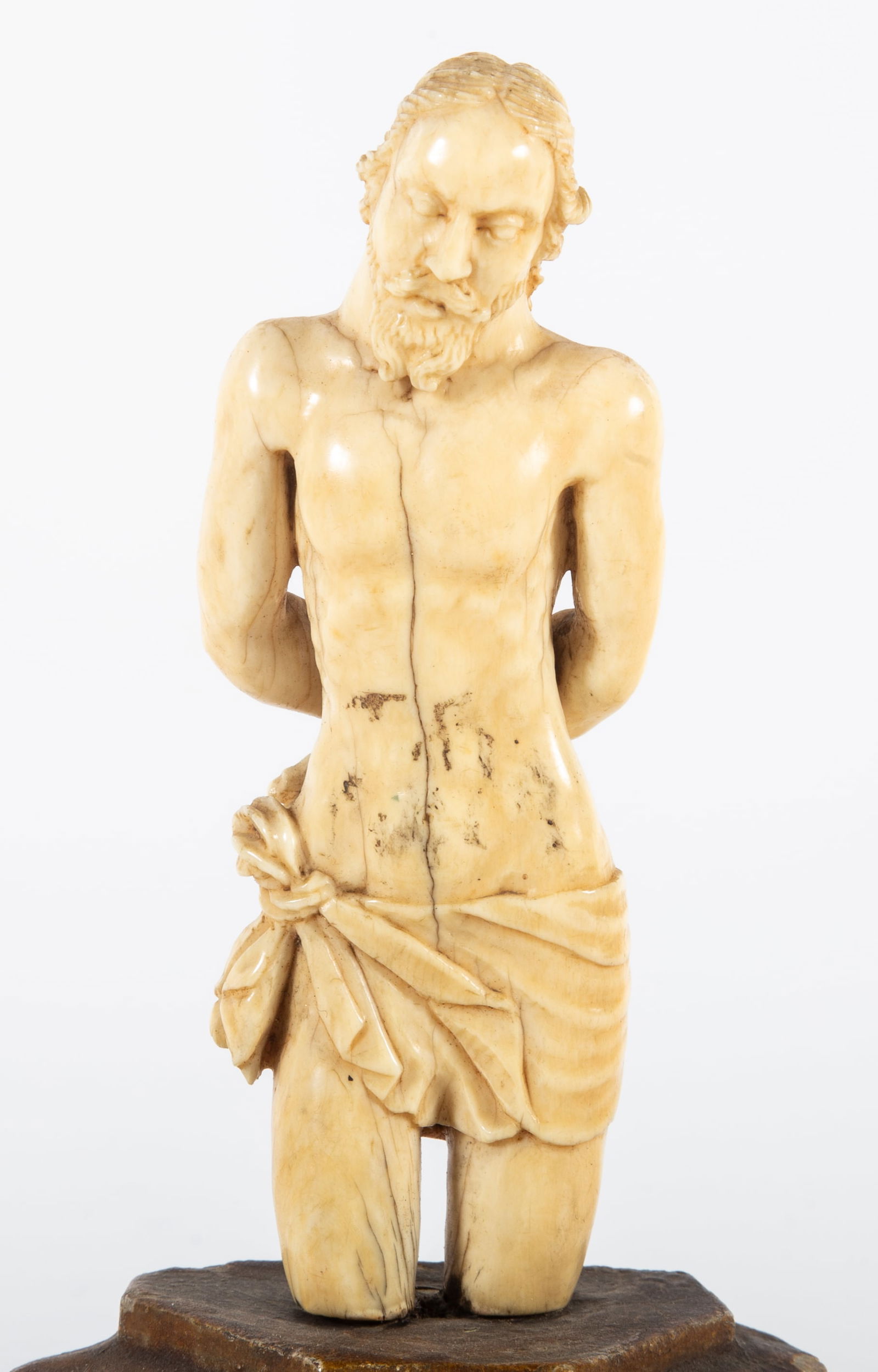 (2) RELIGIOUS BONE CARVINGS - 2