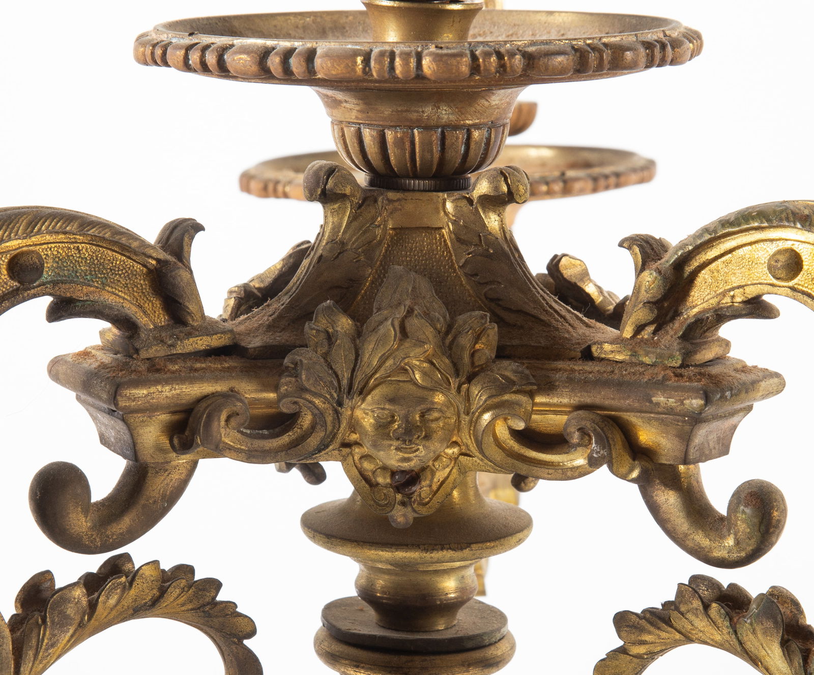 LOUIS XIV ORMOLU CANDELABRUM - 4