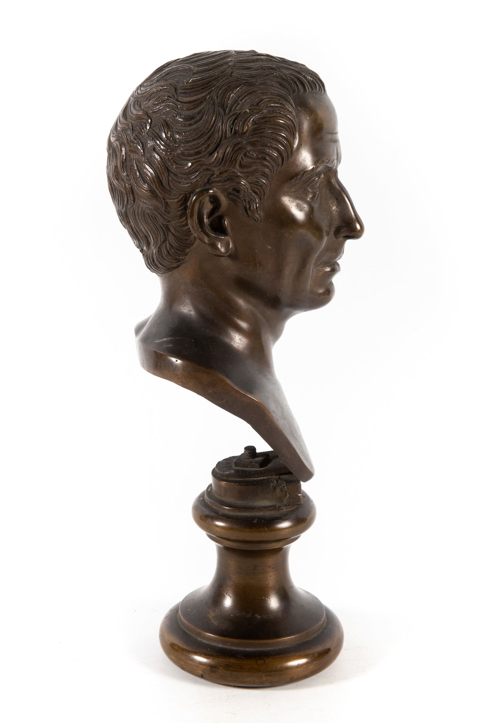 ANTIQUE BRONZE BUST - 2