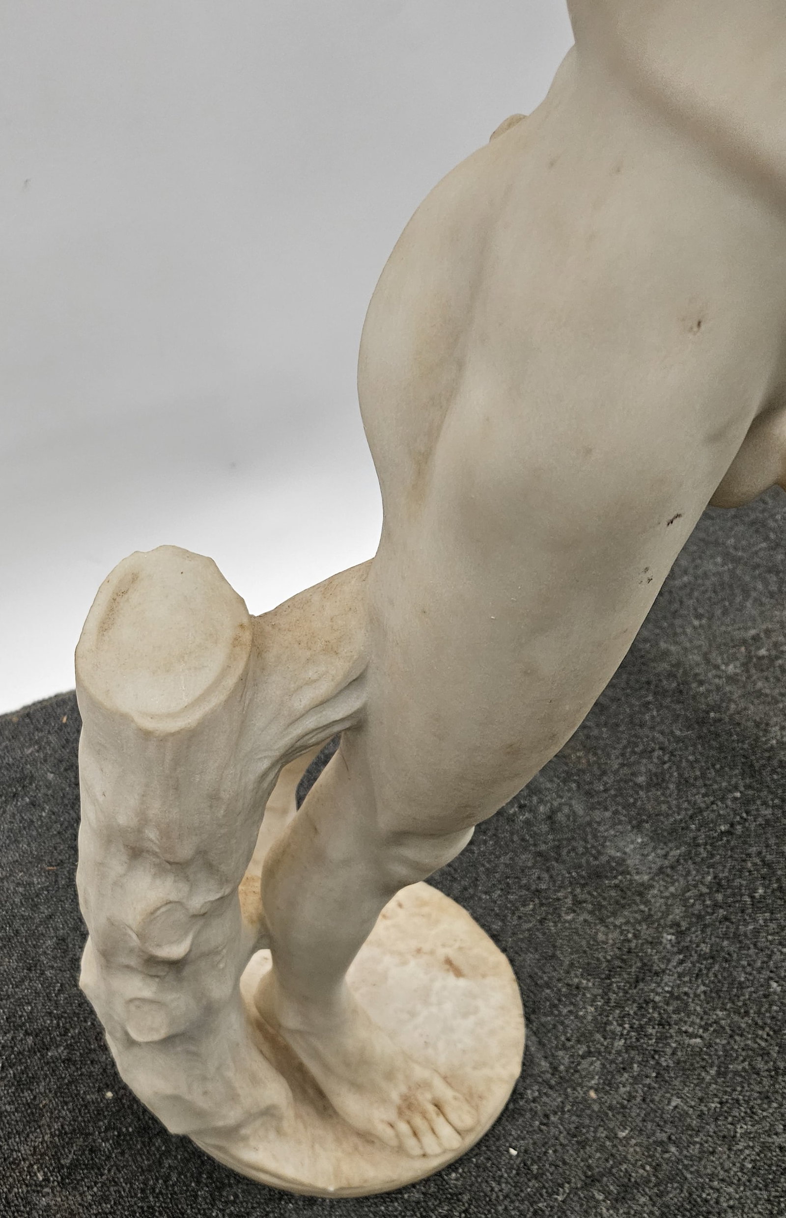 MYTHOLOGICAL CAST MARBLE STATUE - 4