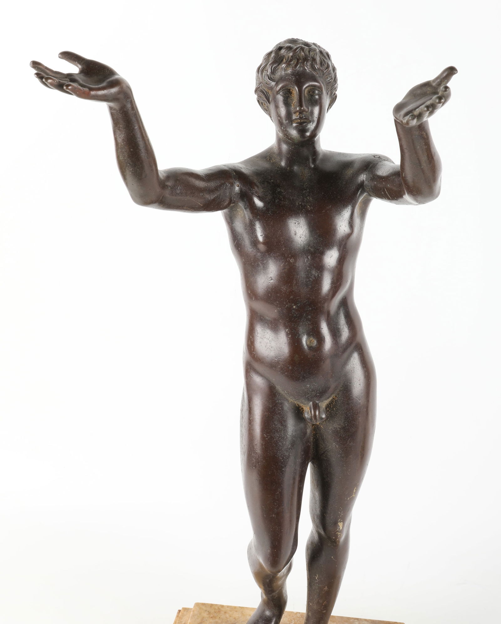 PRAYING BOY BRONZE - 2