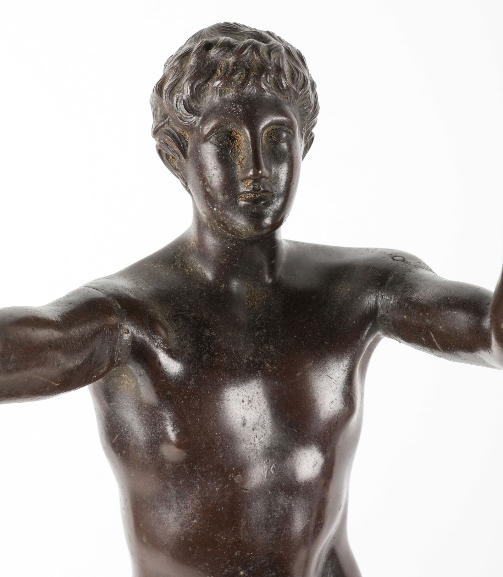 PRAYING BOY BRONZE - 7