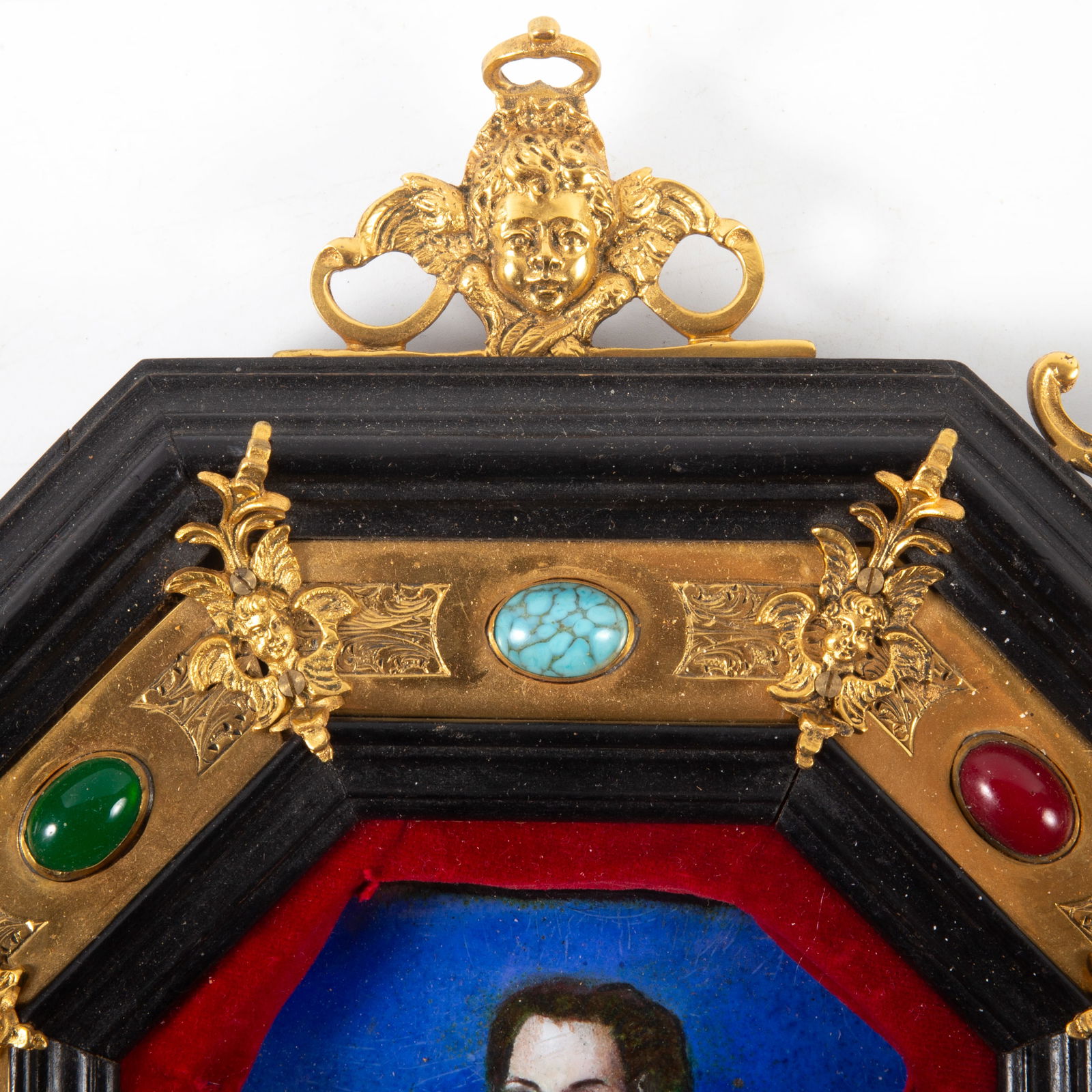 ENAMEL FIGURAL PORTRAIT - 4