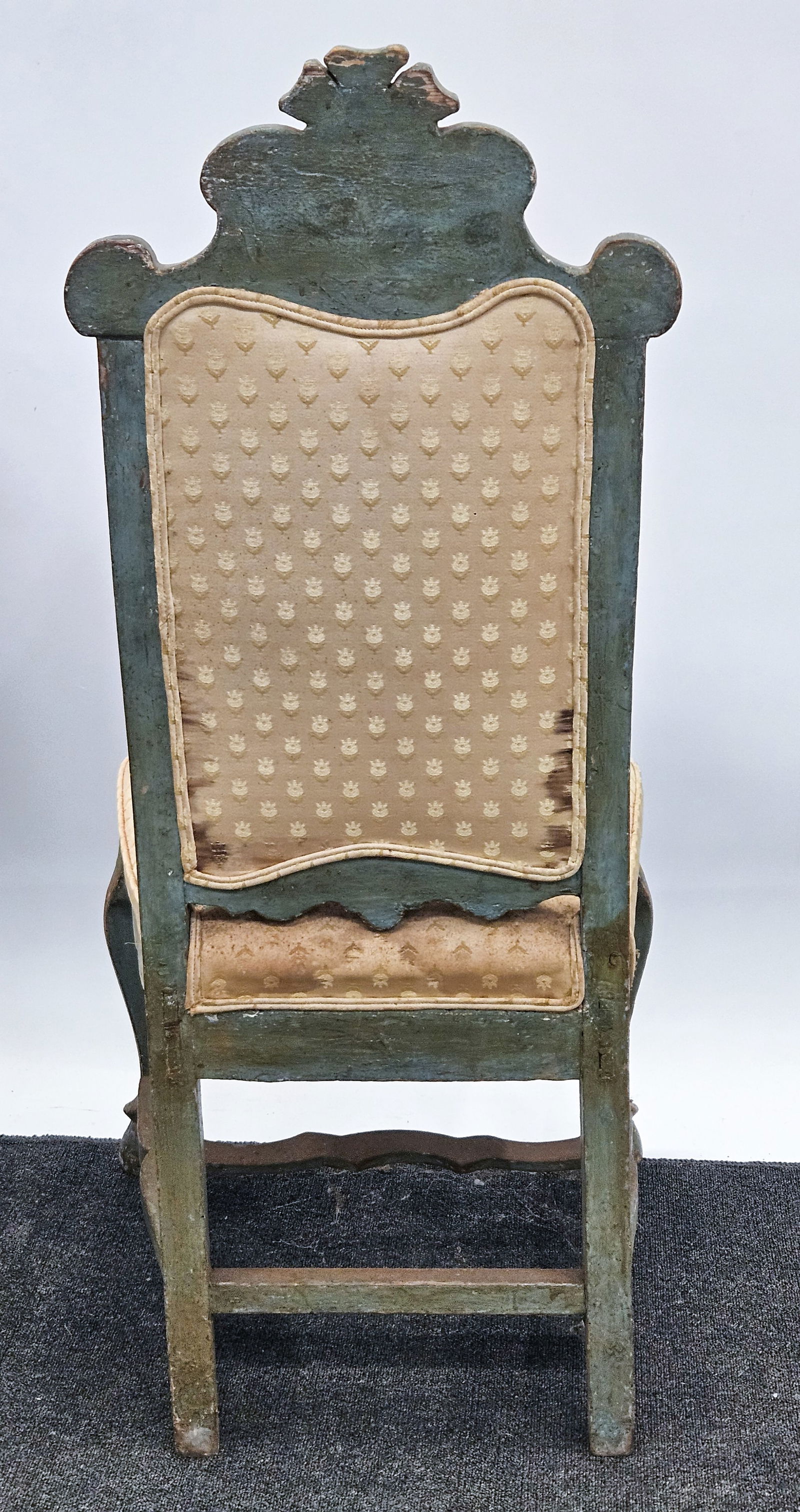 PROVINCIAL PAINTED CHAIRS (3) - 7