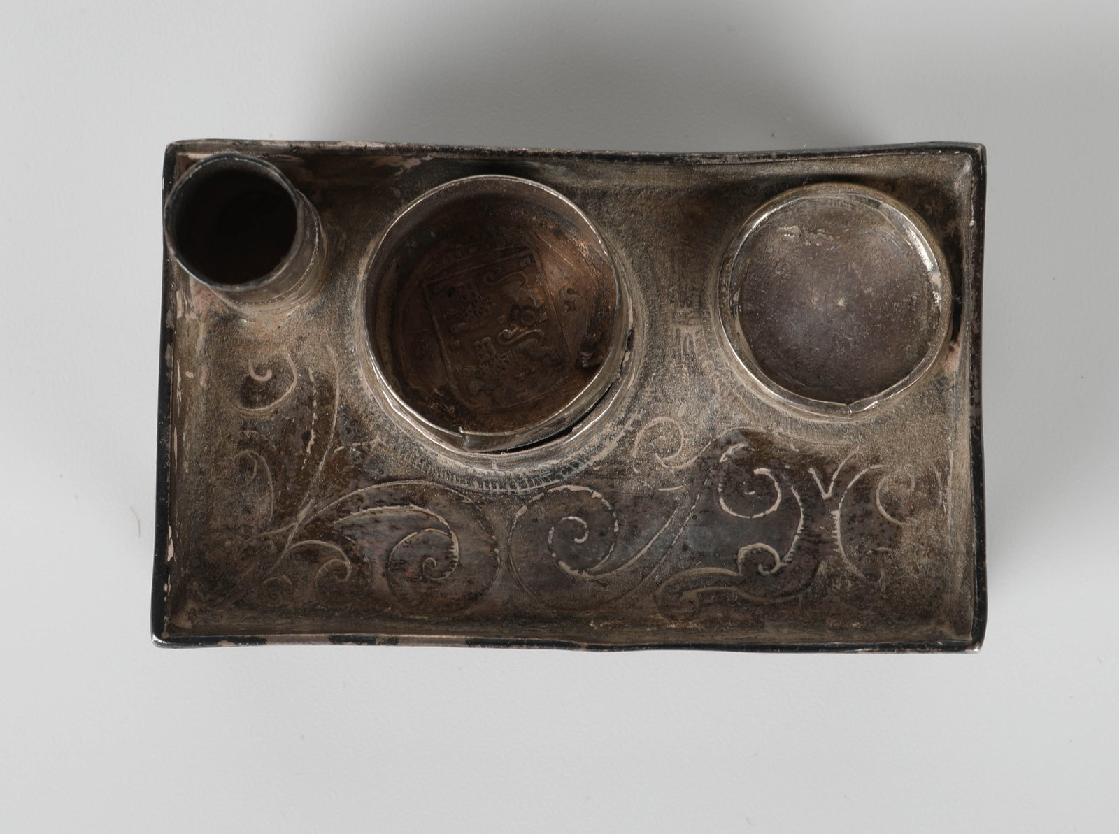 MINIATURE SILVER STANDISH - 4