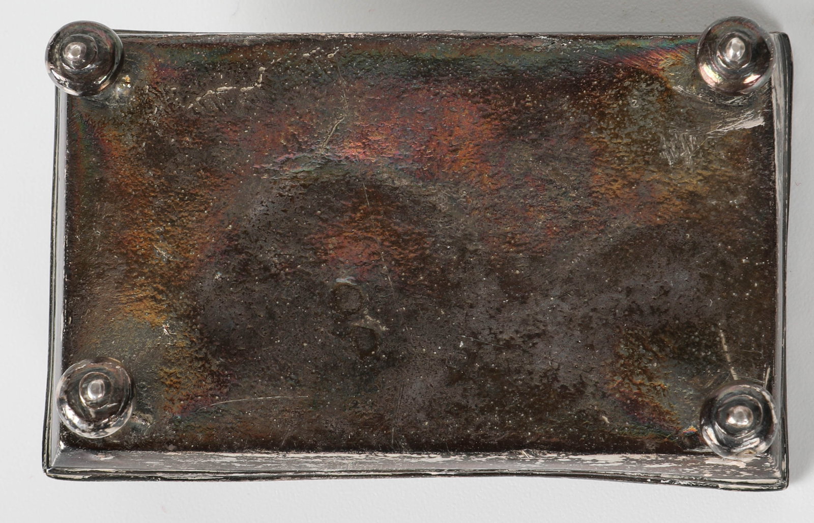 MINIATURE SILVER STANDISH - 5