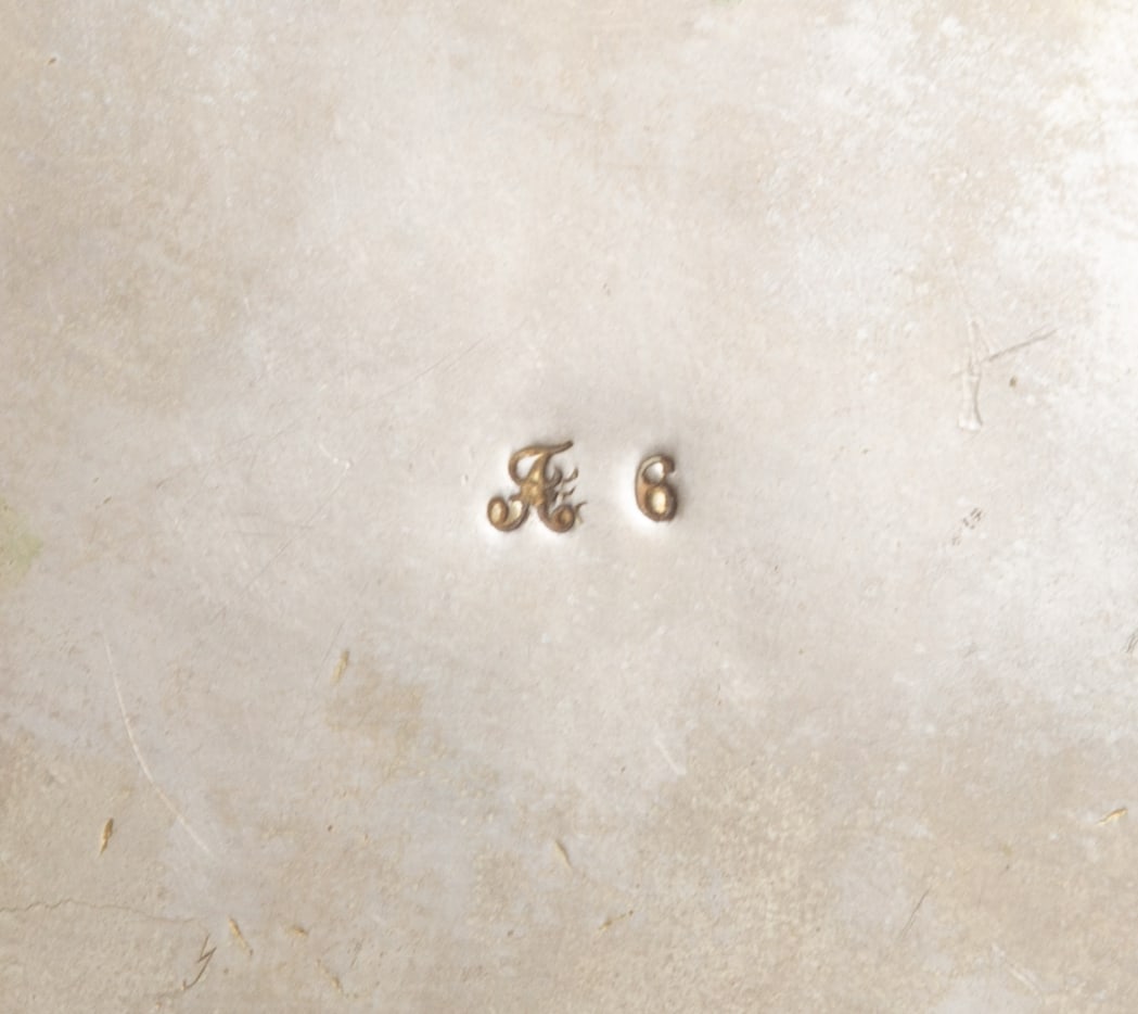 SMALL RUSSIAN BRASS ALMS BOX - 5