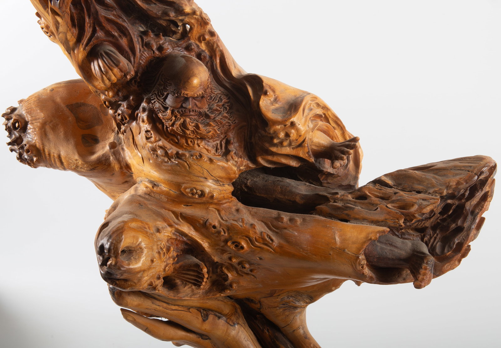 JAPANESE ROOT CARVING - 2