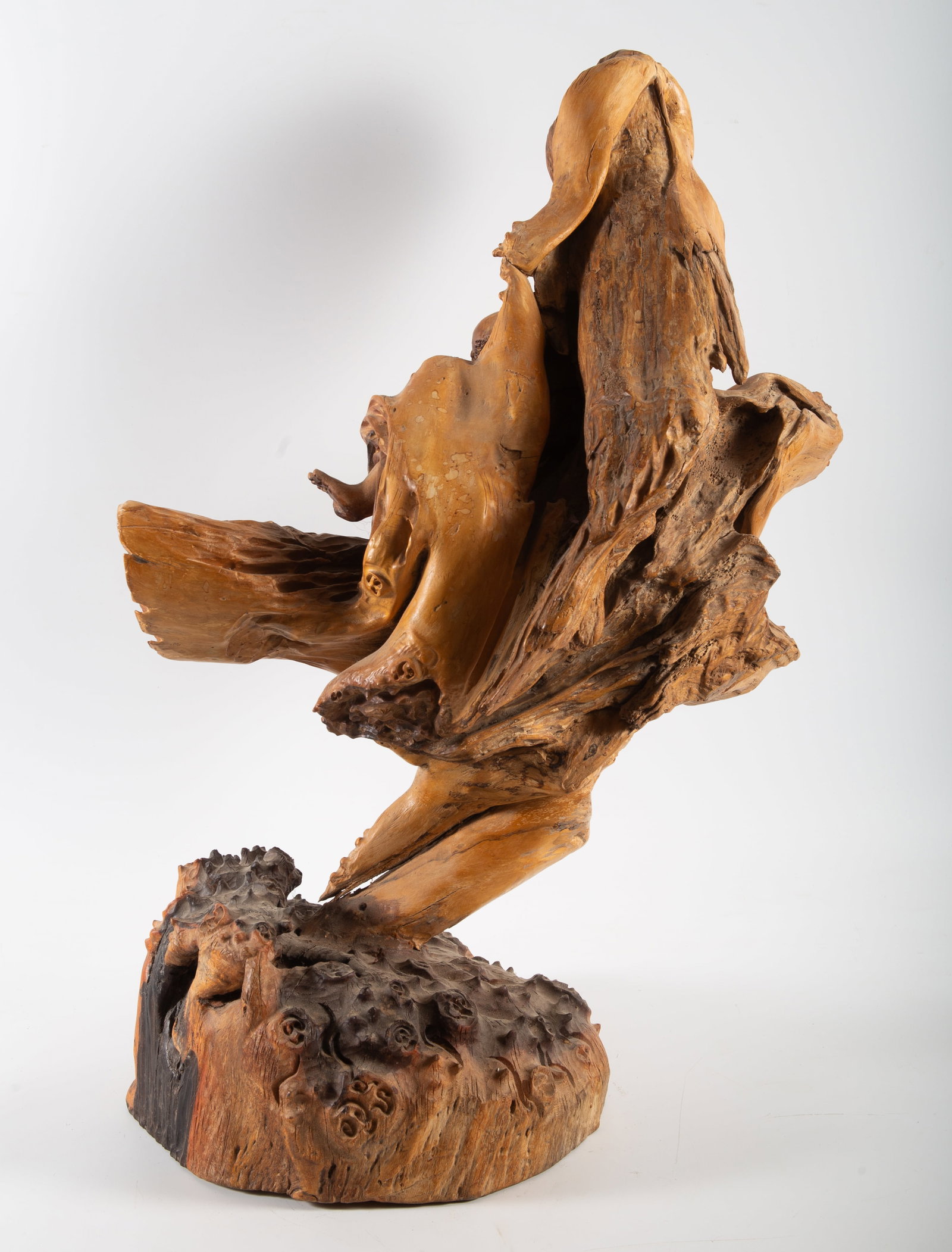 JAPANESE ROOT CARVING - 3