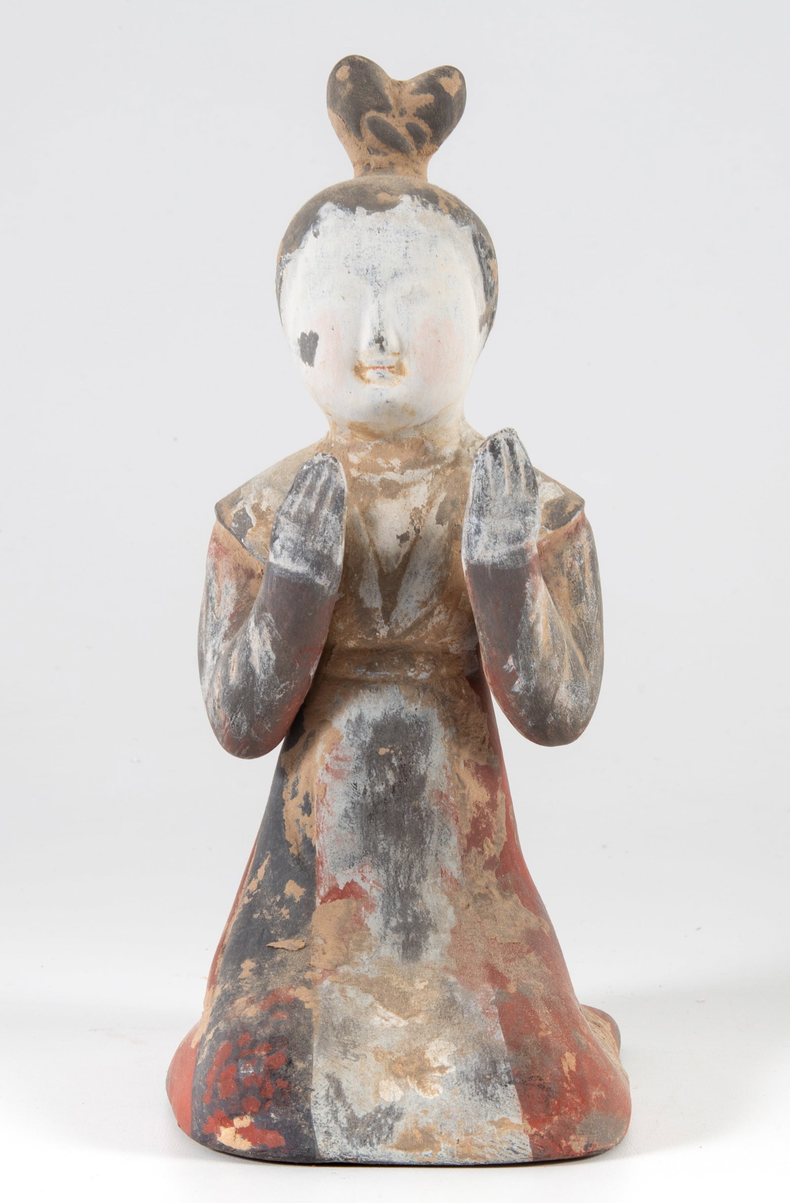 POLYCHROME HAN DYNASTY FIGURE (1 of 4)