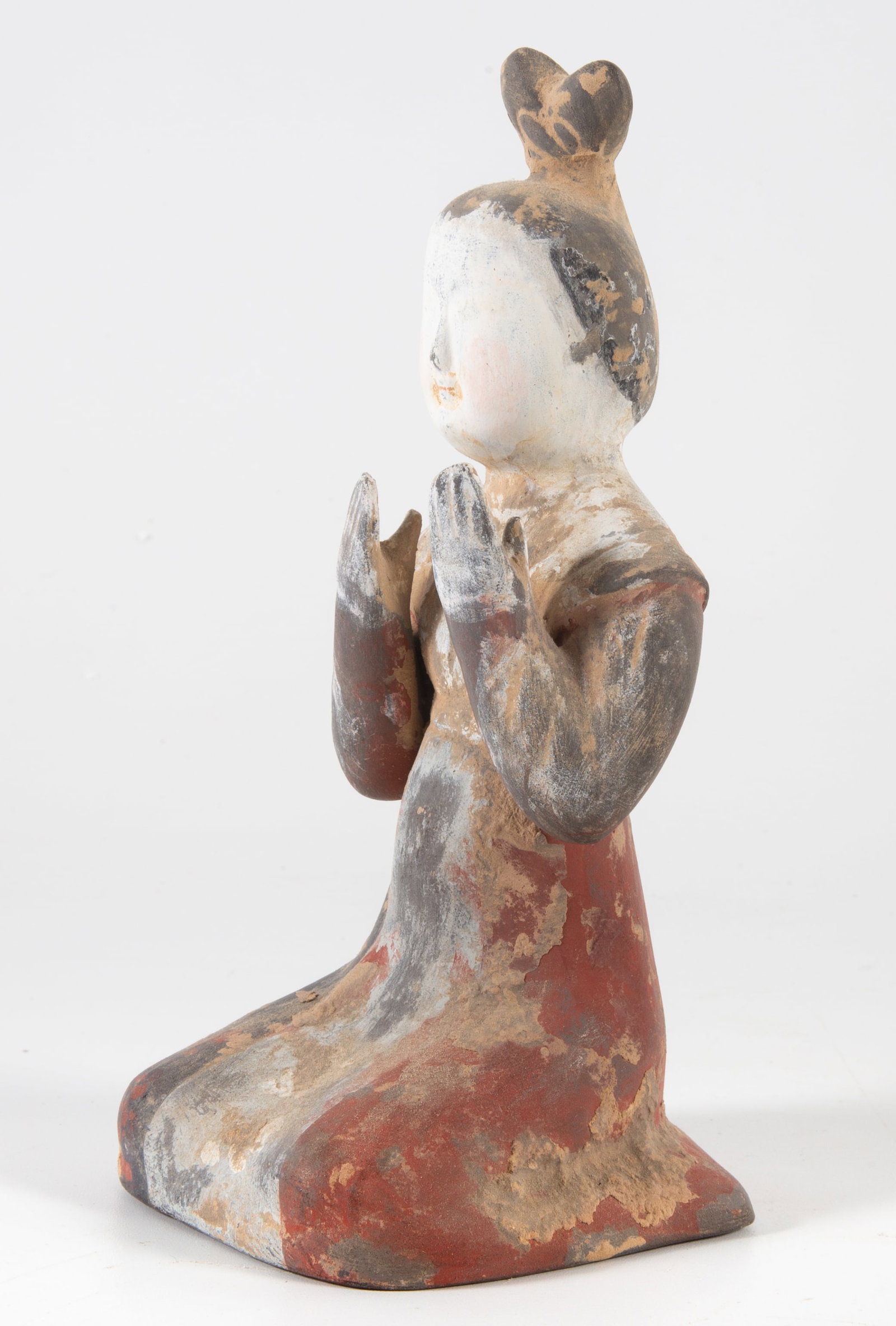 POLYCHROME HAN DYNASTY FIGURE - 2