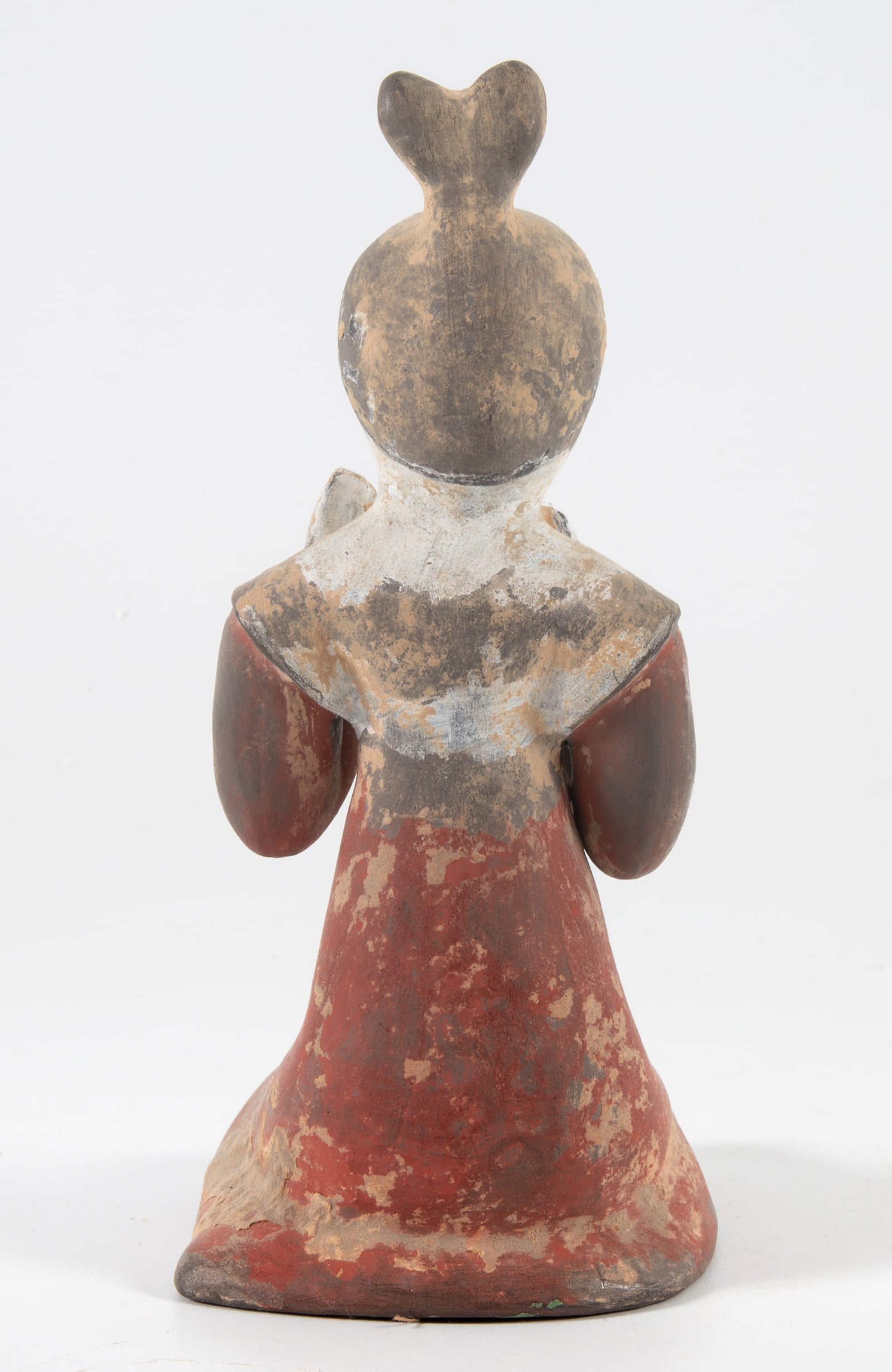 POLYCHROME HAN DYNASTY FIGURE - 3