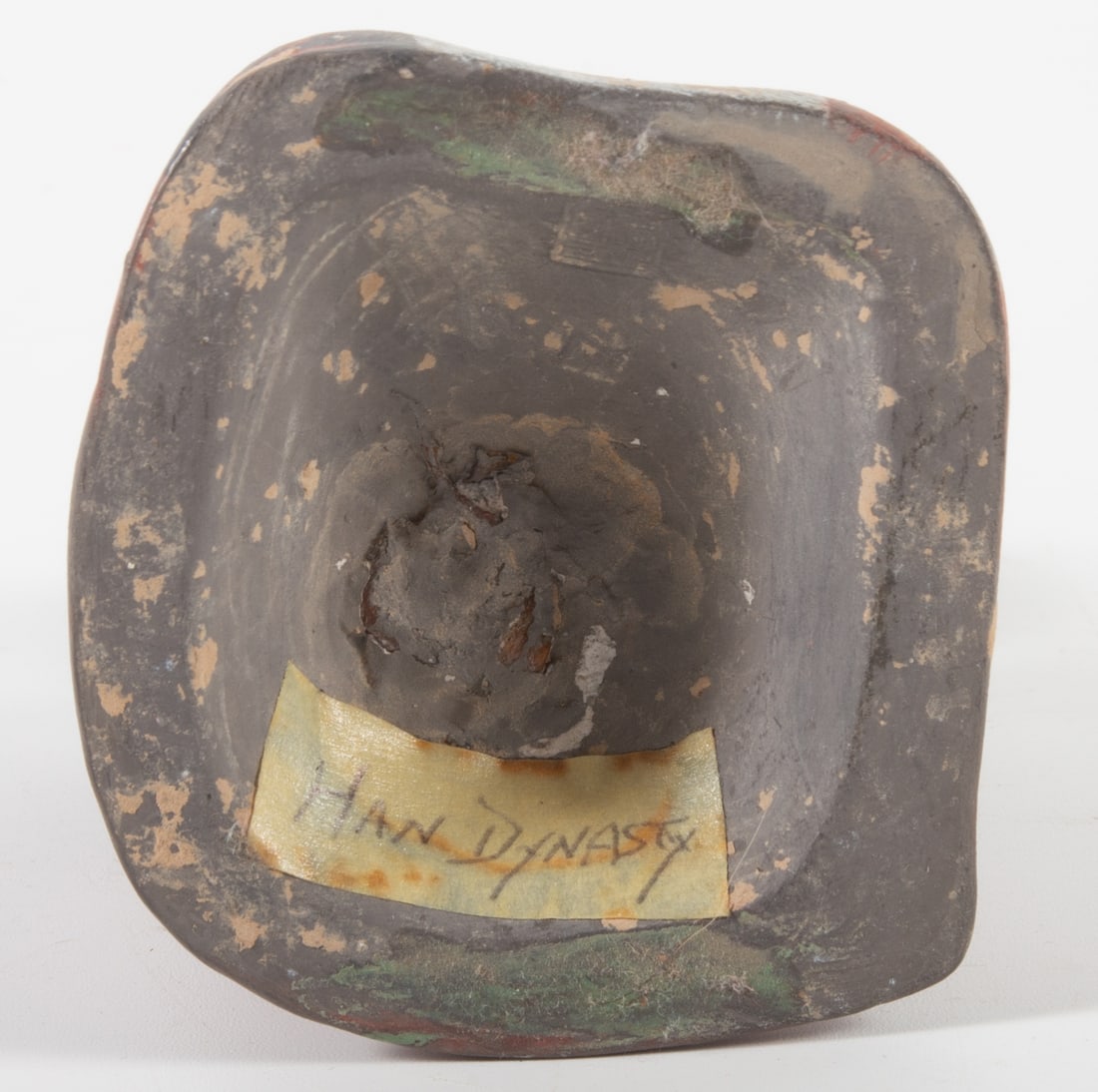 POLYCHROME HAN DYNASTY FIGURE - 4