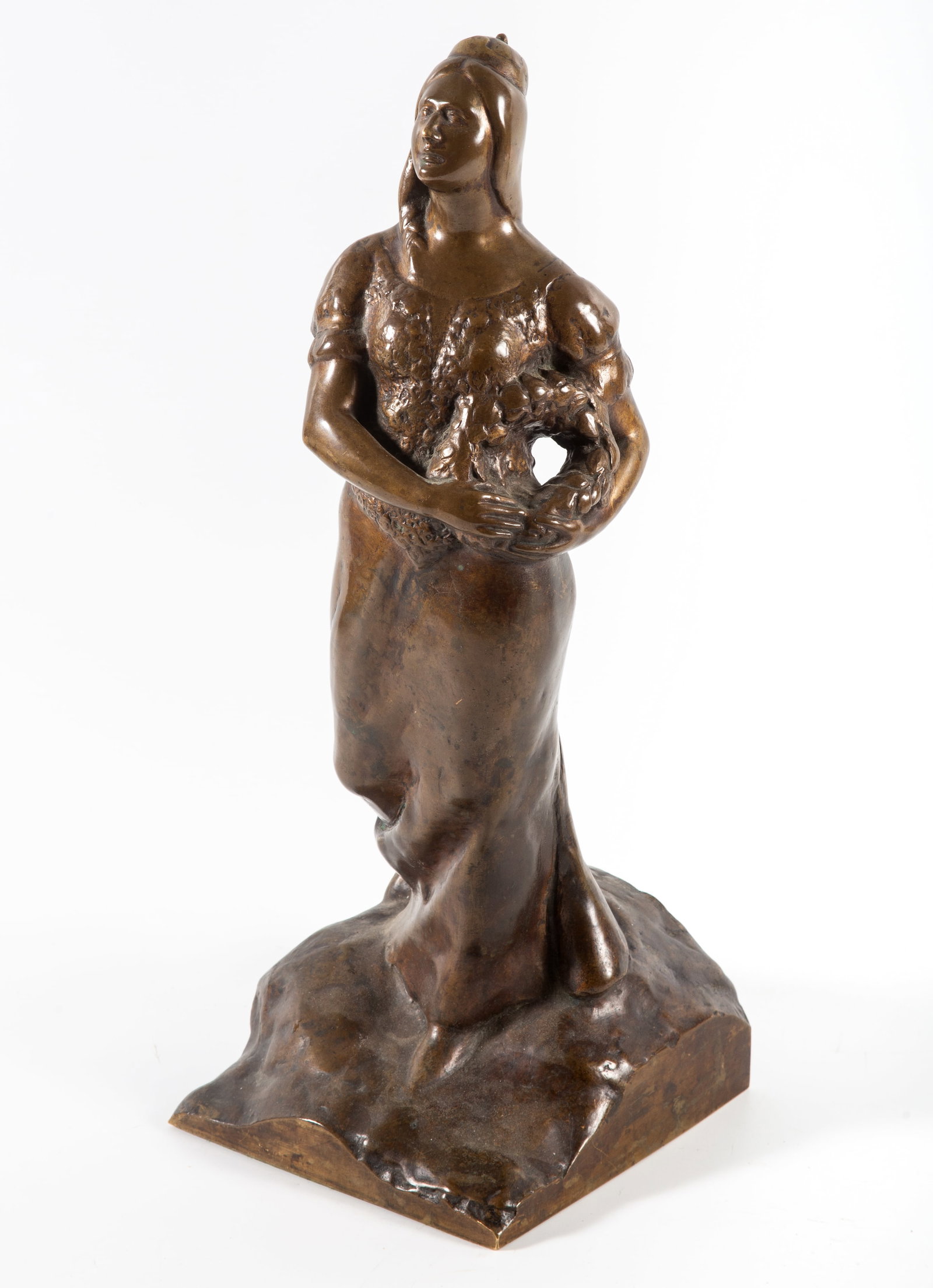 1922 ALLEGORICAL BRONZE SCULPTURE (1 of 4)