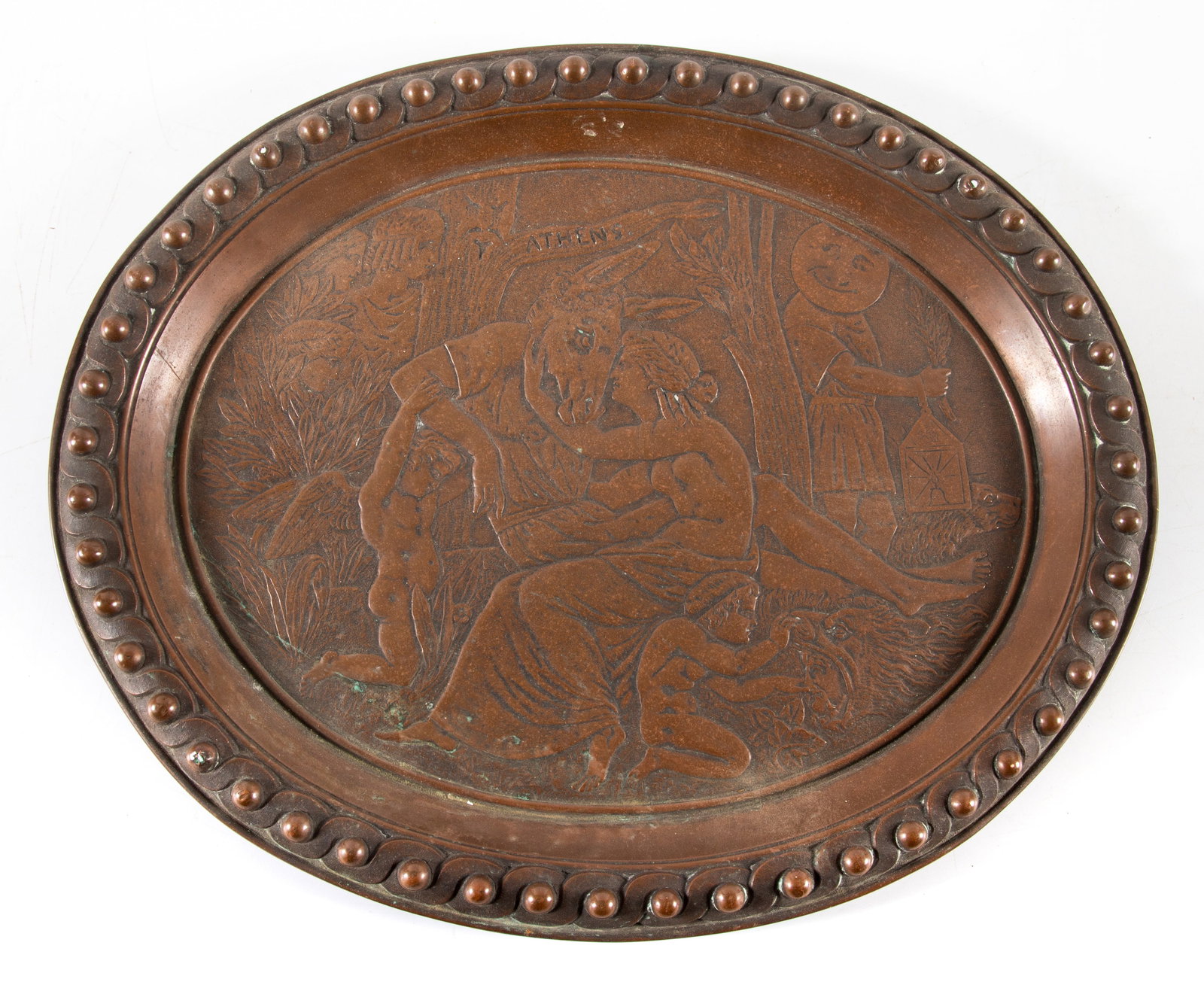 PAGAN HAMMERED COPPER PLATTERS - 2