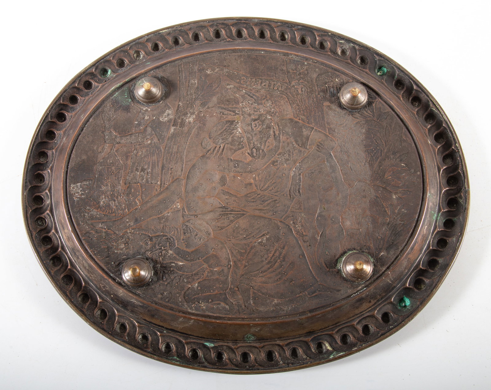 PAGAN HAMMERED COPPER PLATTERS - 4