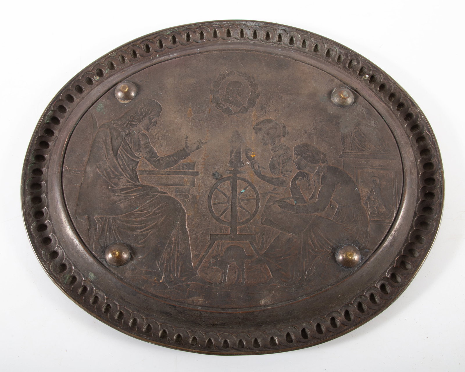 PAGAN HAMMERED COPPER PLATTERS - 6