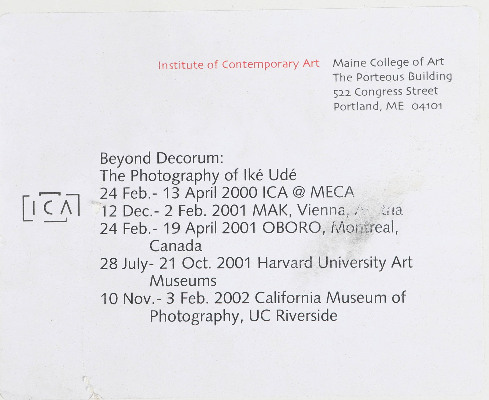 IKE UDE REGARDED SELF - 4