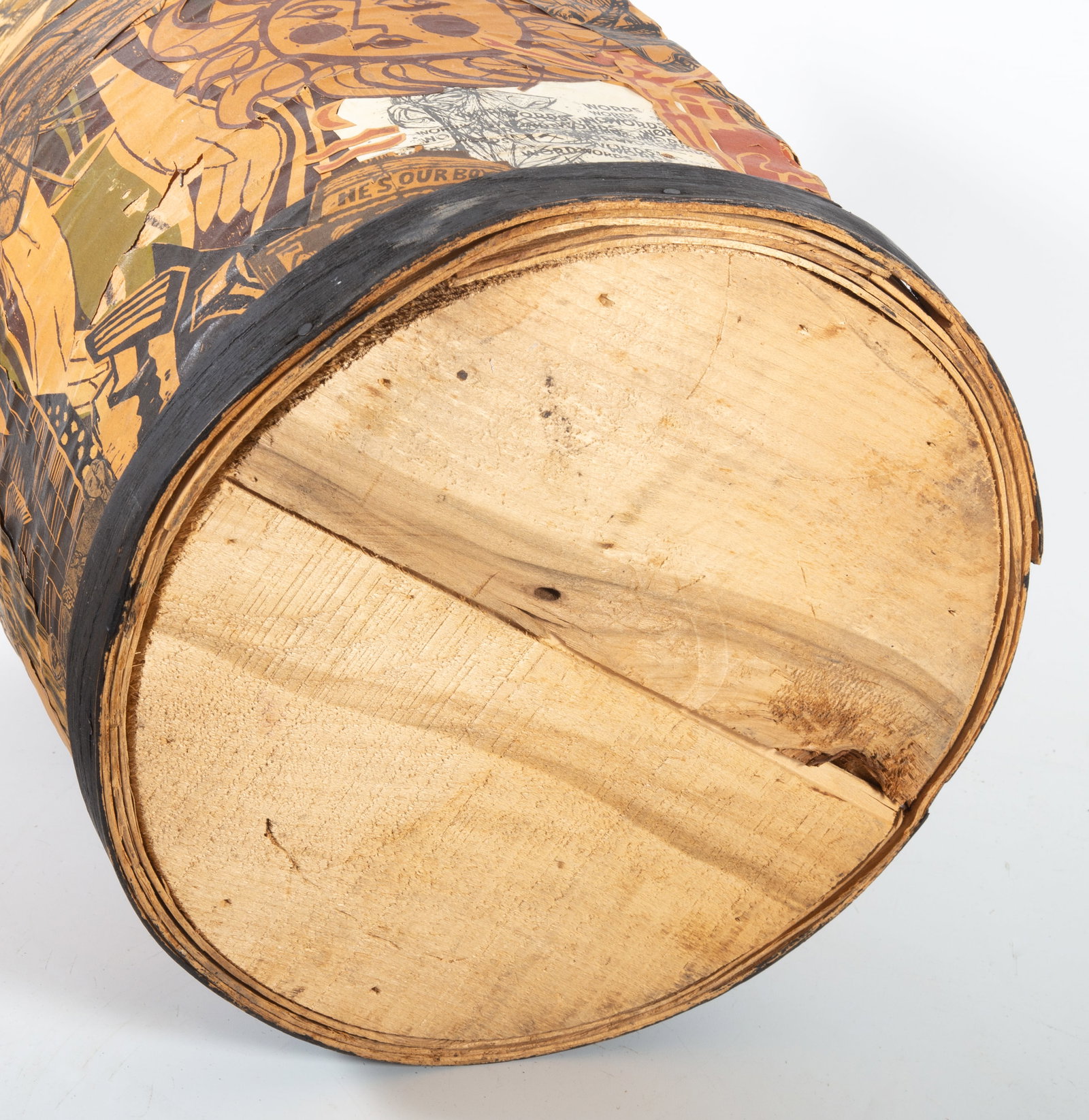 EXPRESSIONIST DECOUPAGED CHEESE BOX - 5