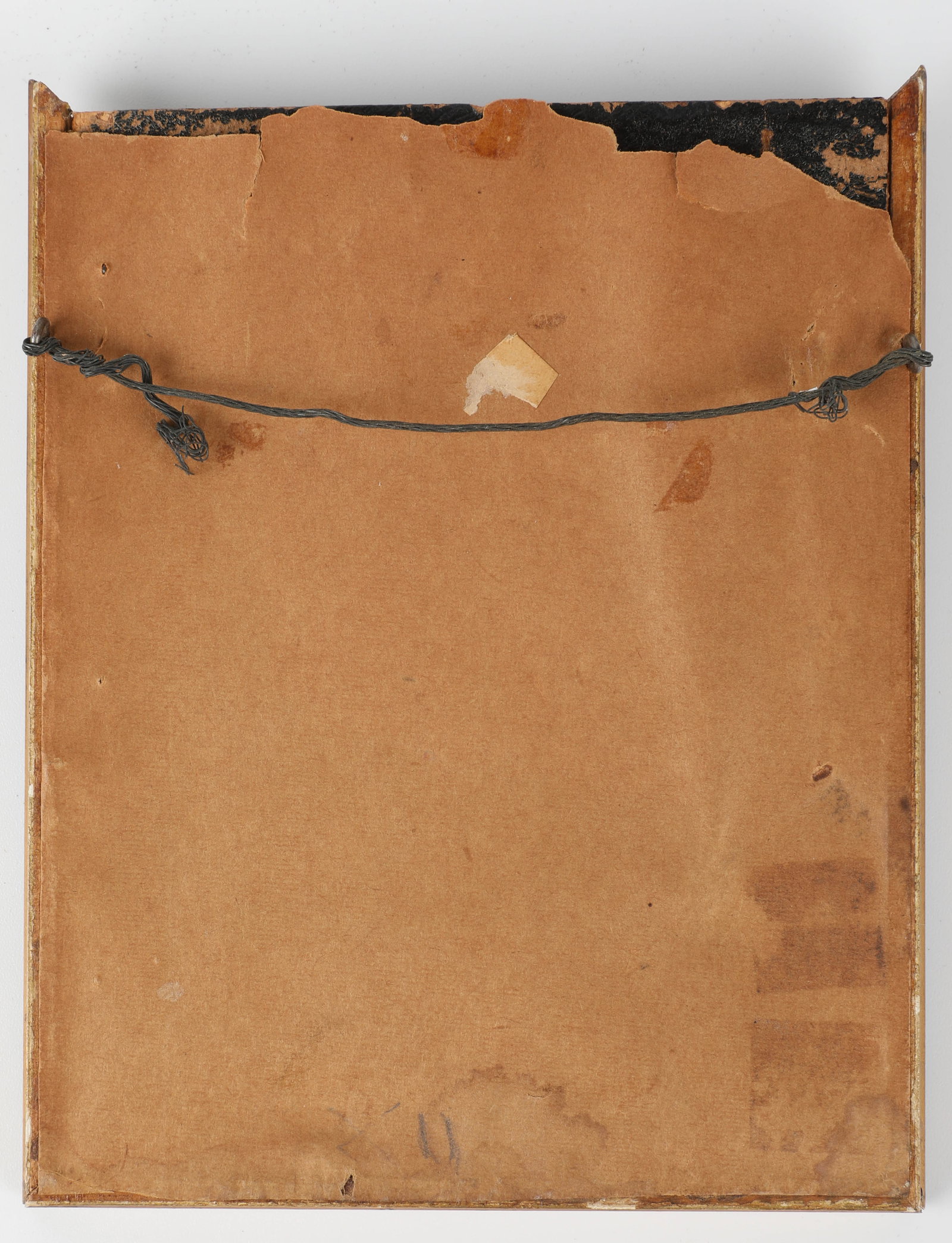 EARLY BONE CARVED ICON - 3