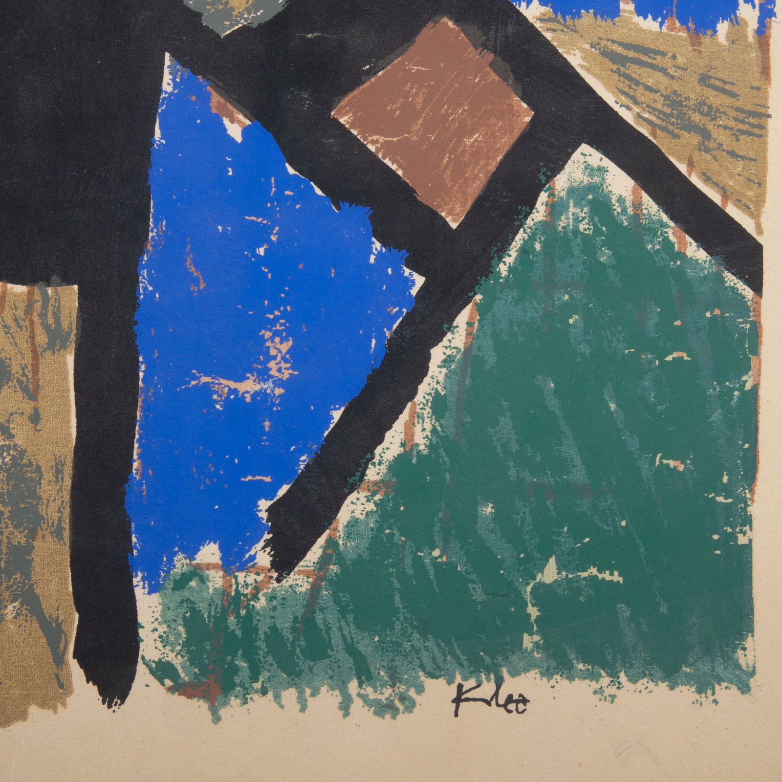 PAUL KLEE SCREEN PRINT - 2