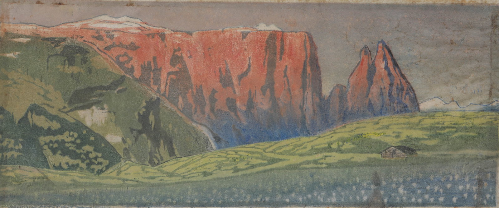 JUGENDSTIL COLORED LITHOGRAPH - 2