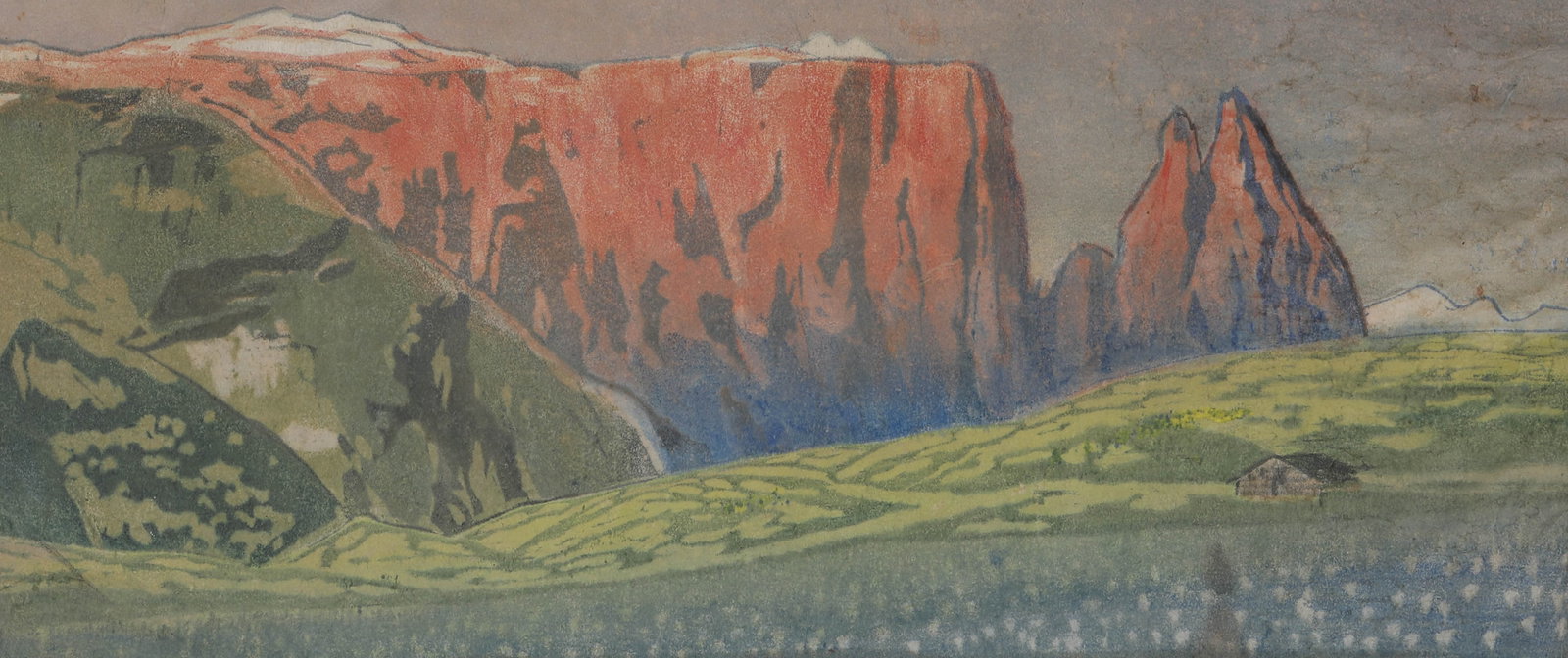 JUGENDSTIL COLORED LITHOGRAPH - 3