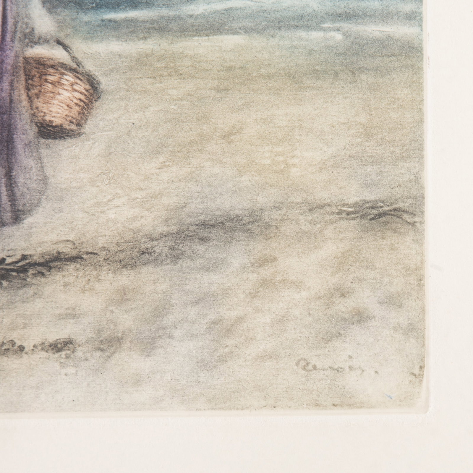 RENOIR COLORED ETCHING - 3