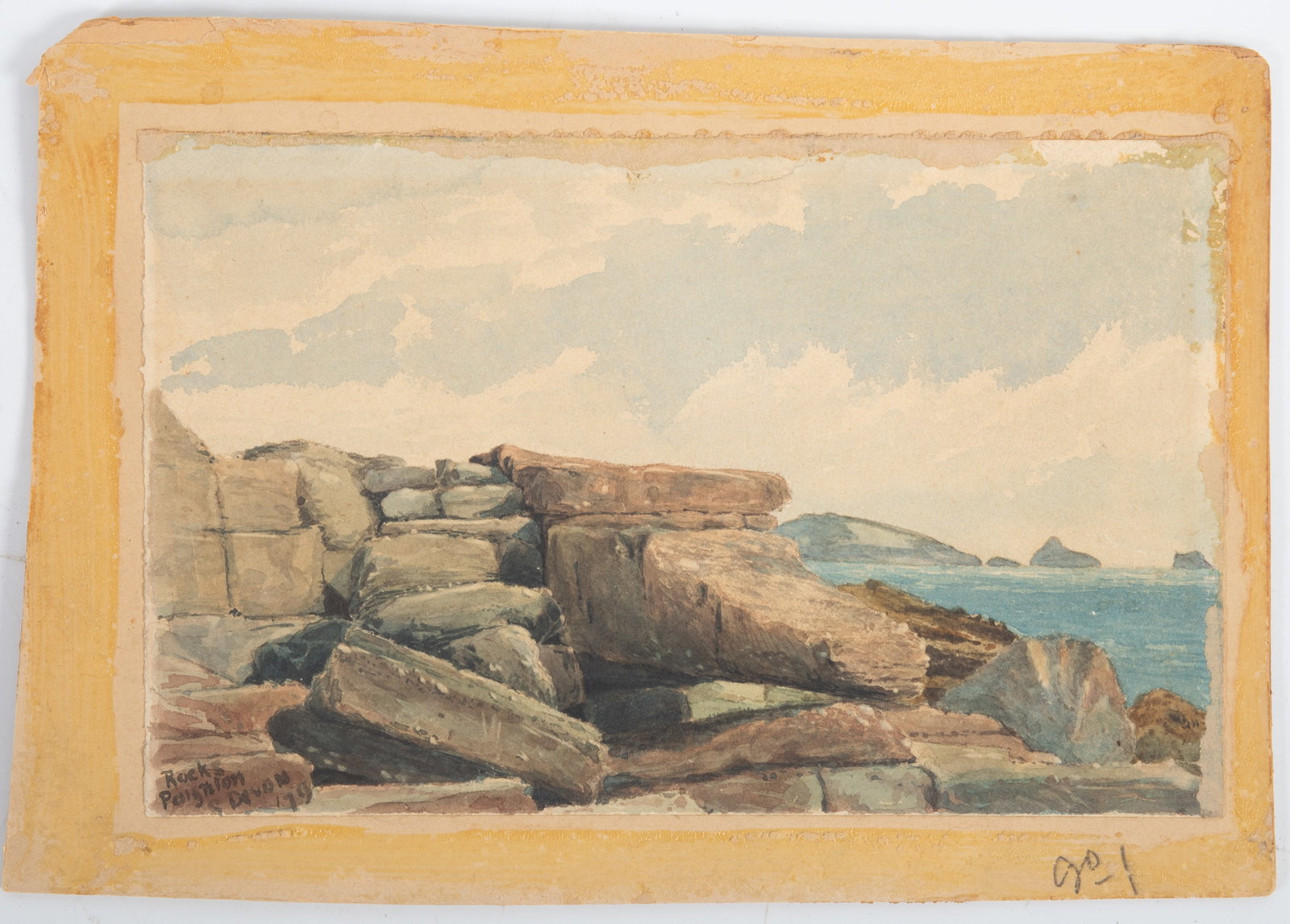 (2) WATERCOLORS ROCKS at DEVON - 4