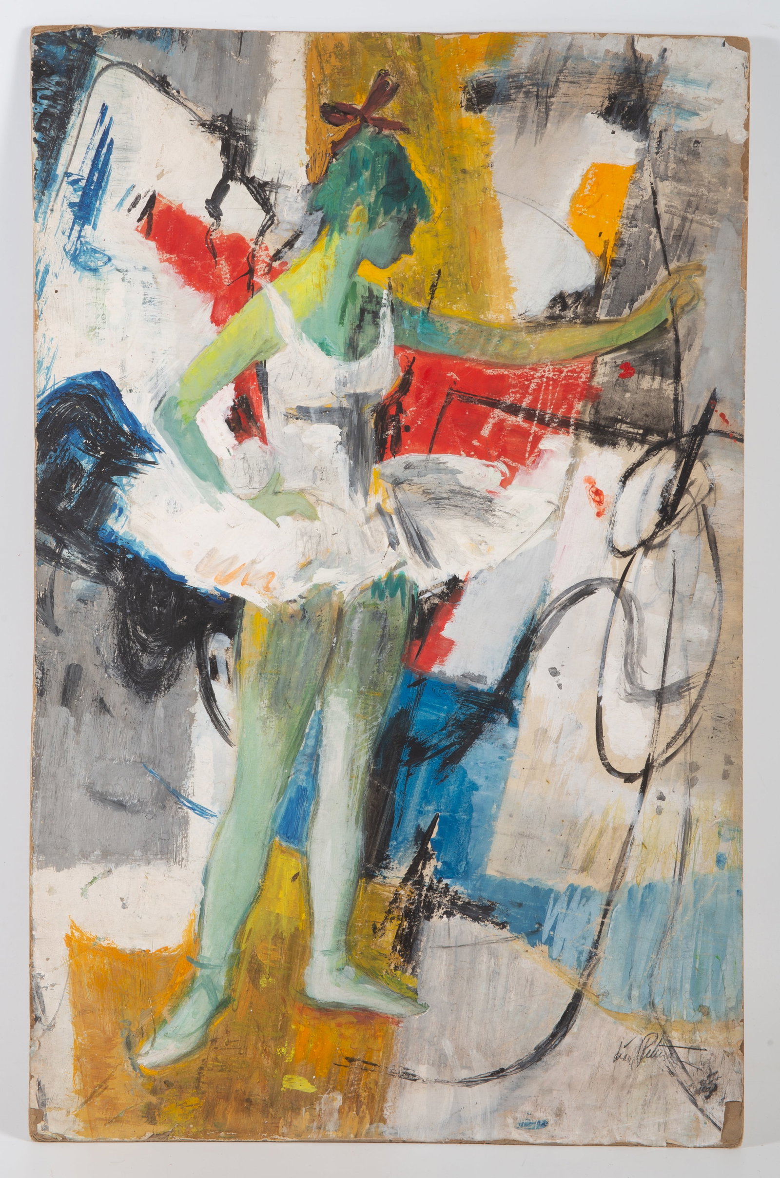 BALLERINA OIL PAINTING (1 of 3)