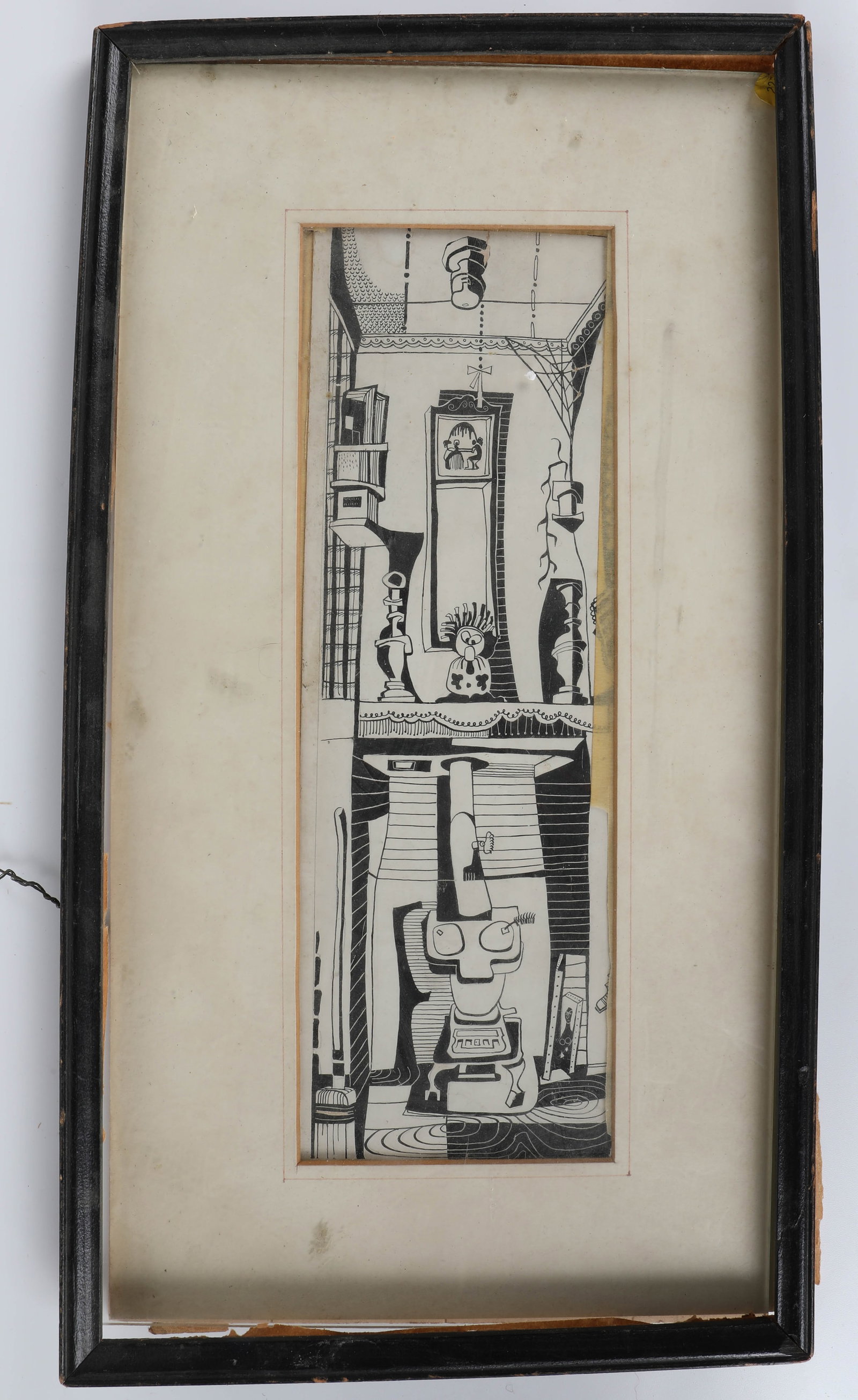 PEN & INK HUMEROUS ART (1 of 6)