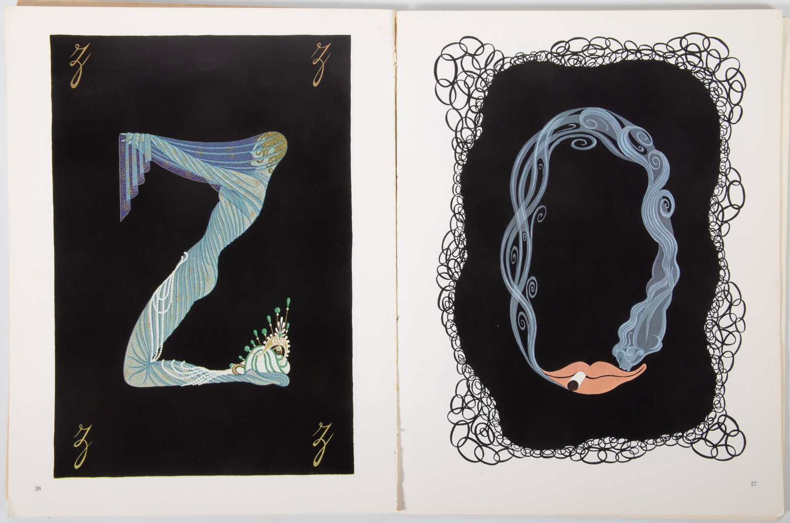 ERTE PEN AND INK - 6