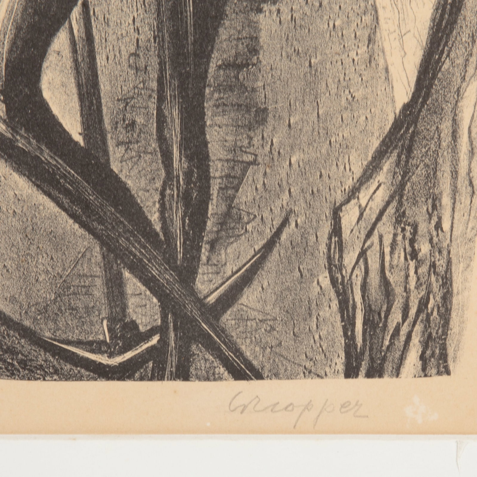 WILLIAM GROPPER SIGNED LITHOGRAPH - 3