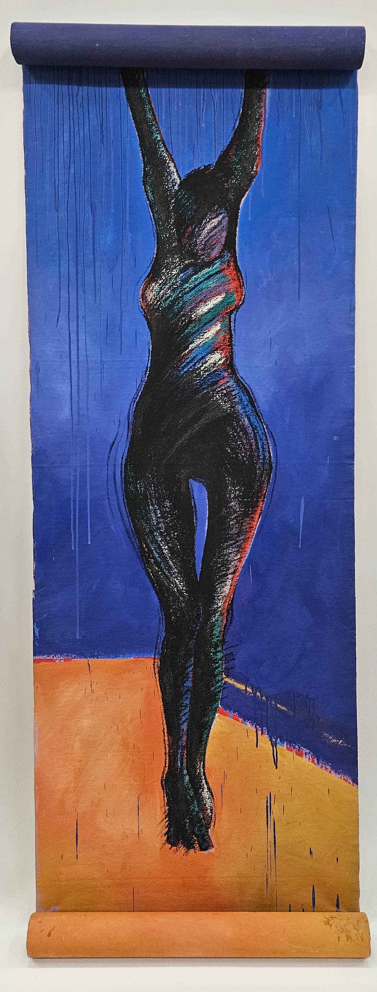 (2) DEIRDRE SAUNDER PAINTINGS - 2