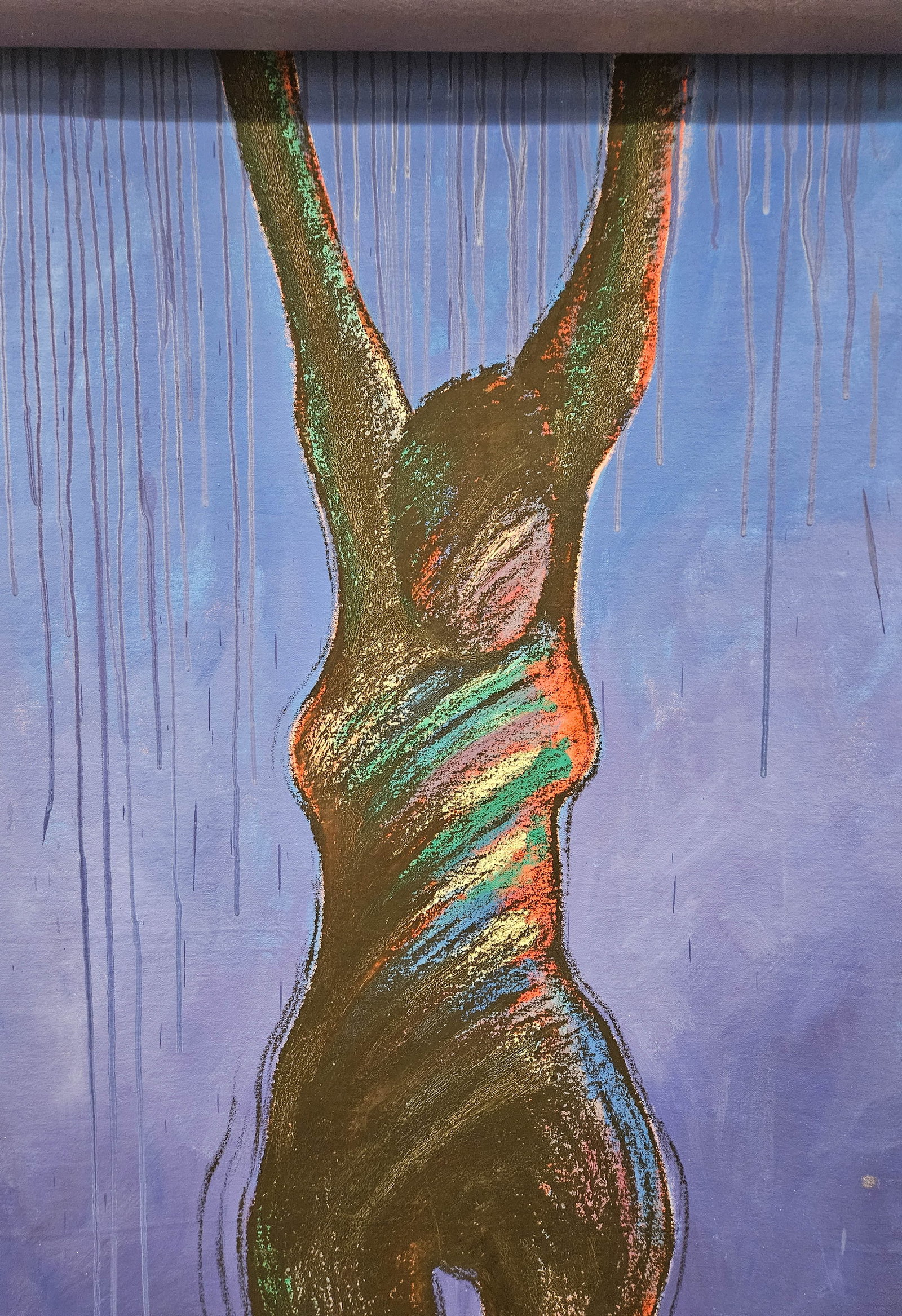 (2) DEIRDRE SAUNDER PAINTINGS - 3