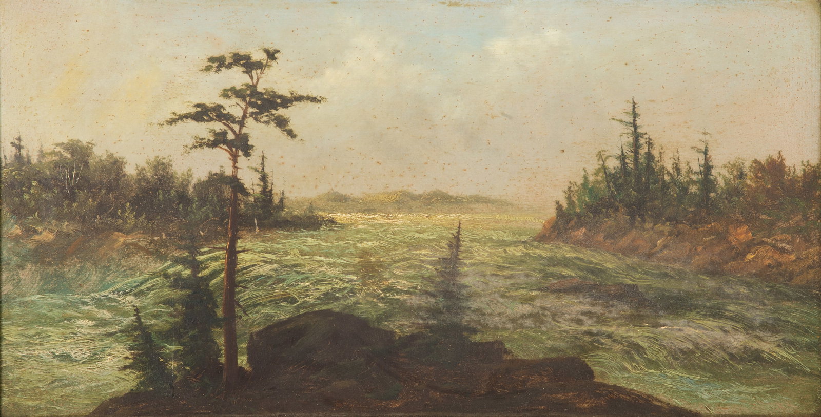 OIL ON BOARD PAINTING - 2