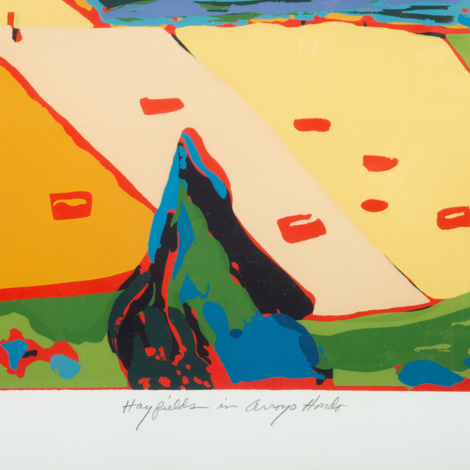 ALYCE FRANK COLORED LITHOGRAPH - 3