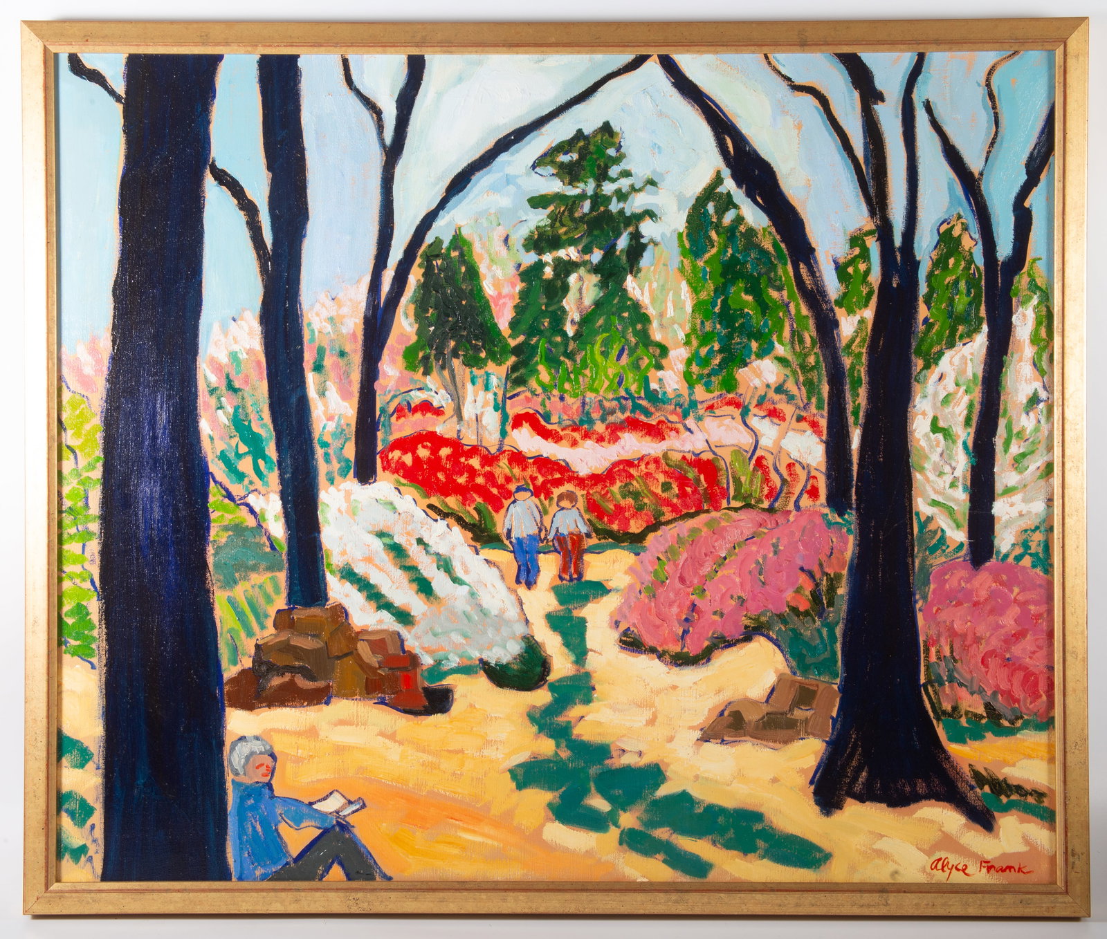 ALYCE FRANK OIL PAINTING (1 of 4)