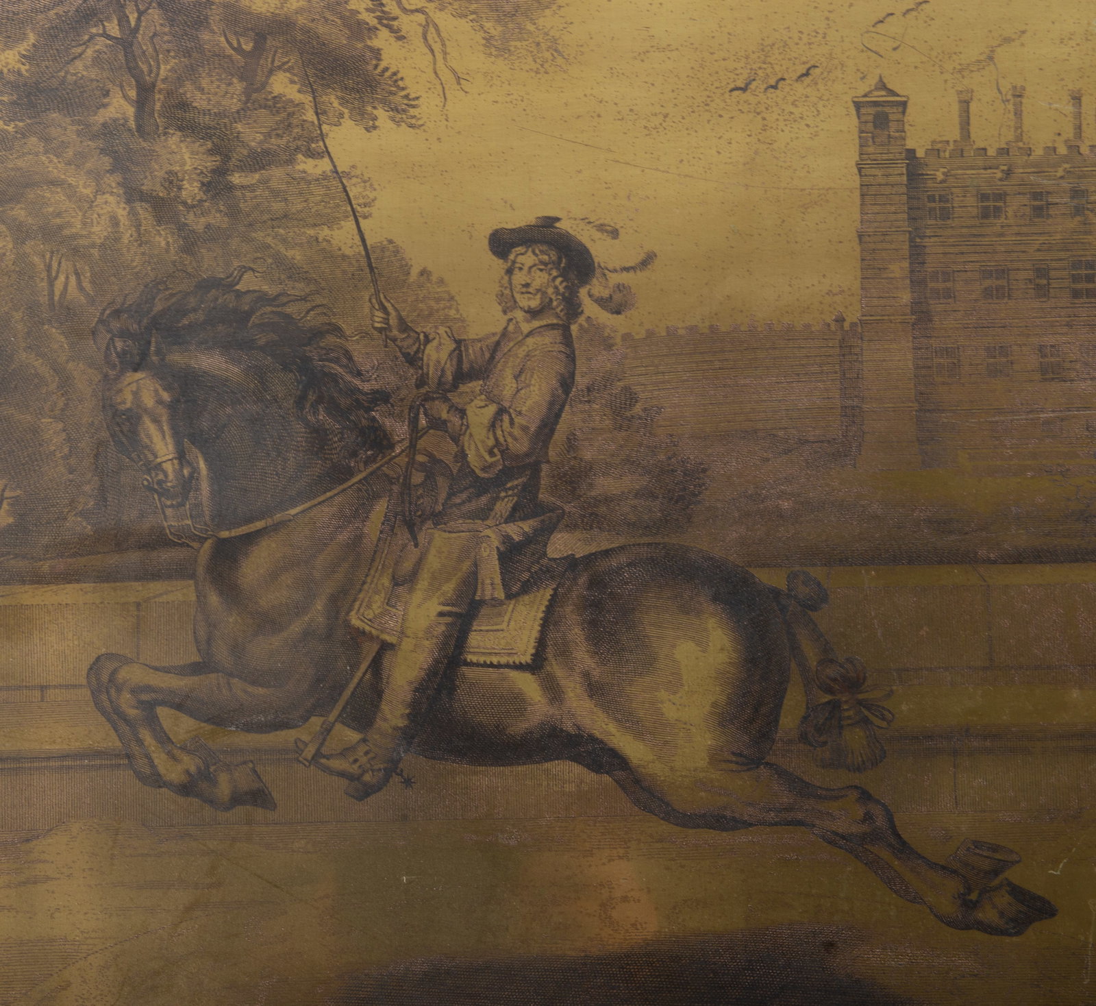 LARGE ENGRAVING PLATE - 2